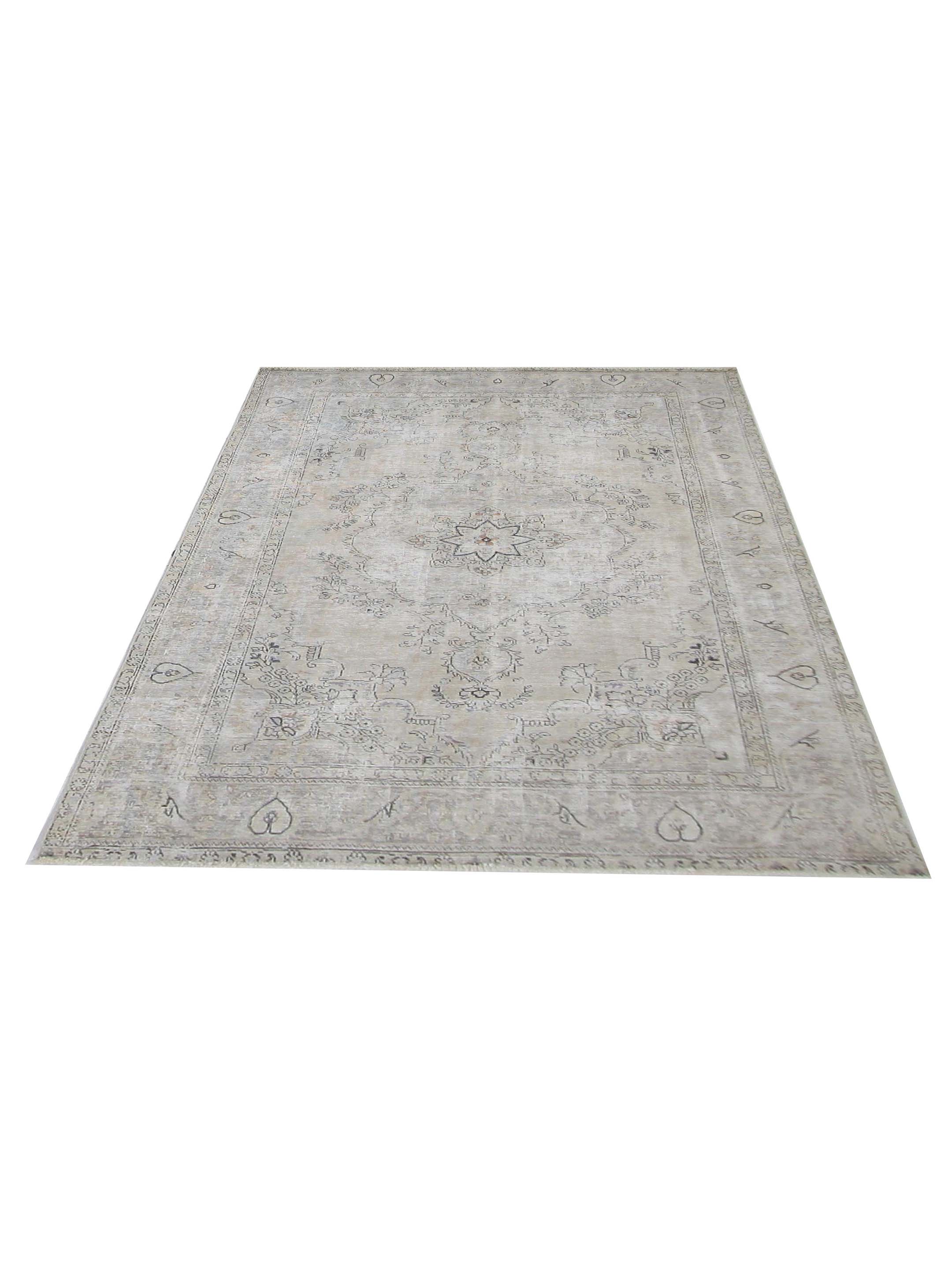 Vintage Hand Knotted Beige 6x9 - Image 2 of 5