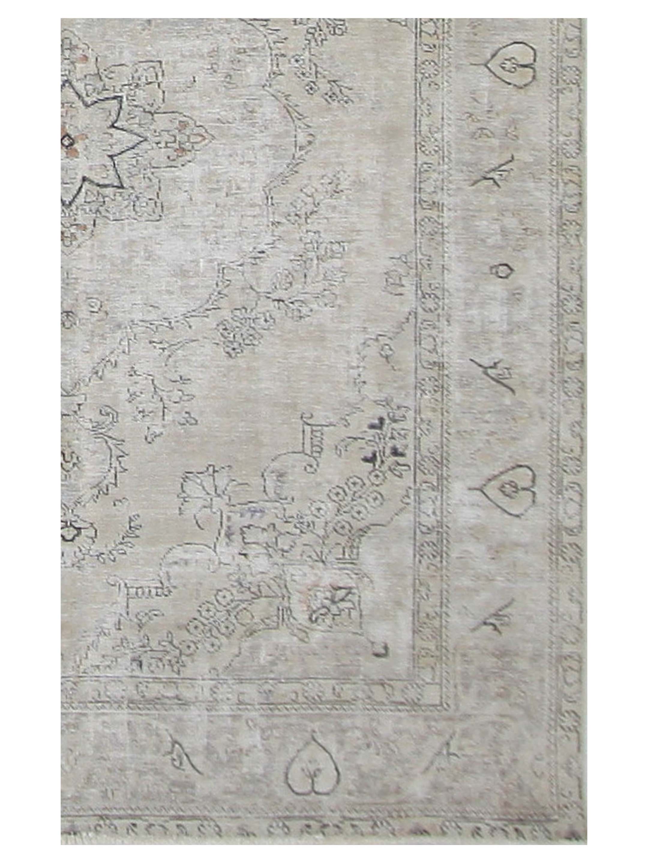 Vintage Hand Knotted Beige 6x9 - Image 3 of 5