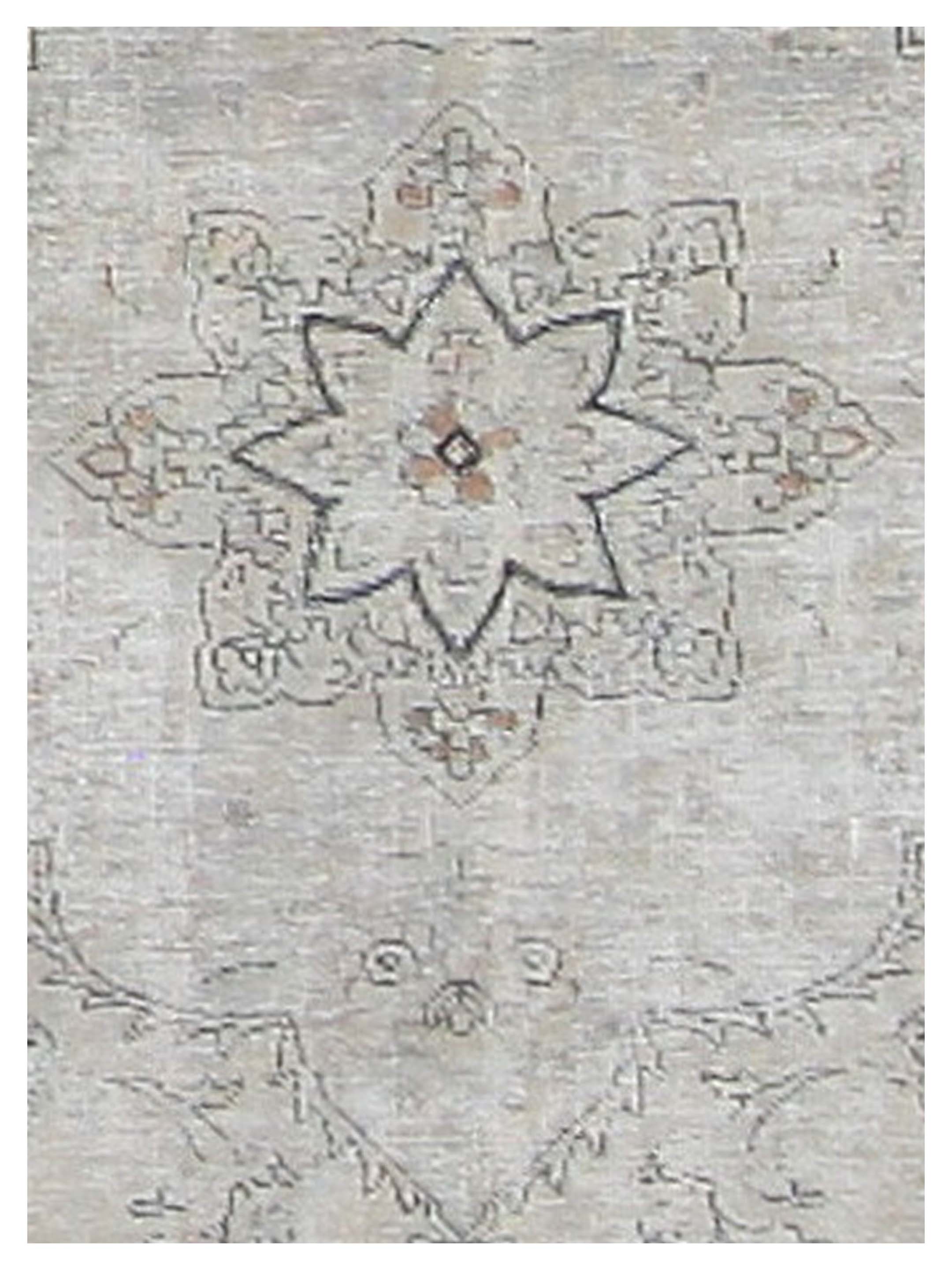 Vintage Hand Knotted Beige 6x9 - Image 4 of 5