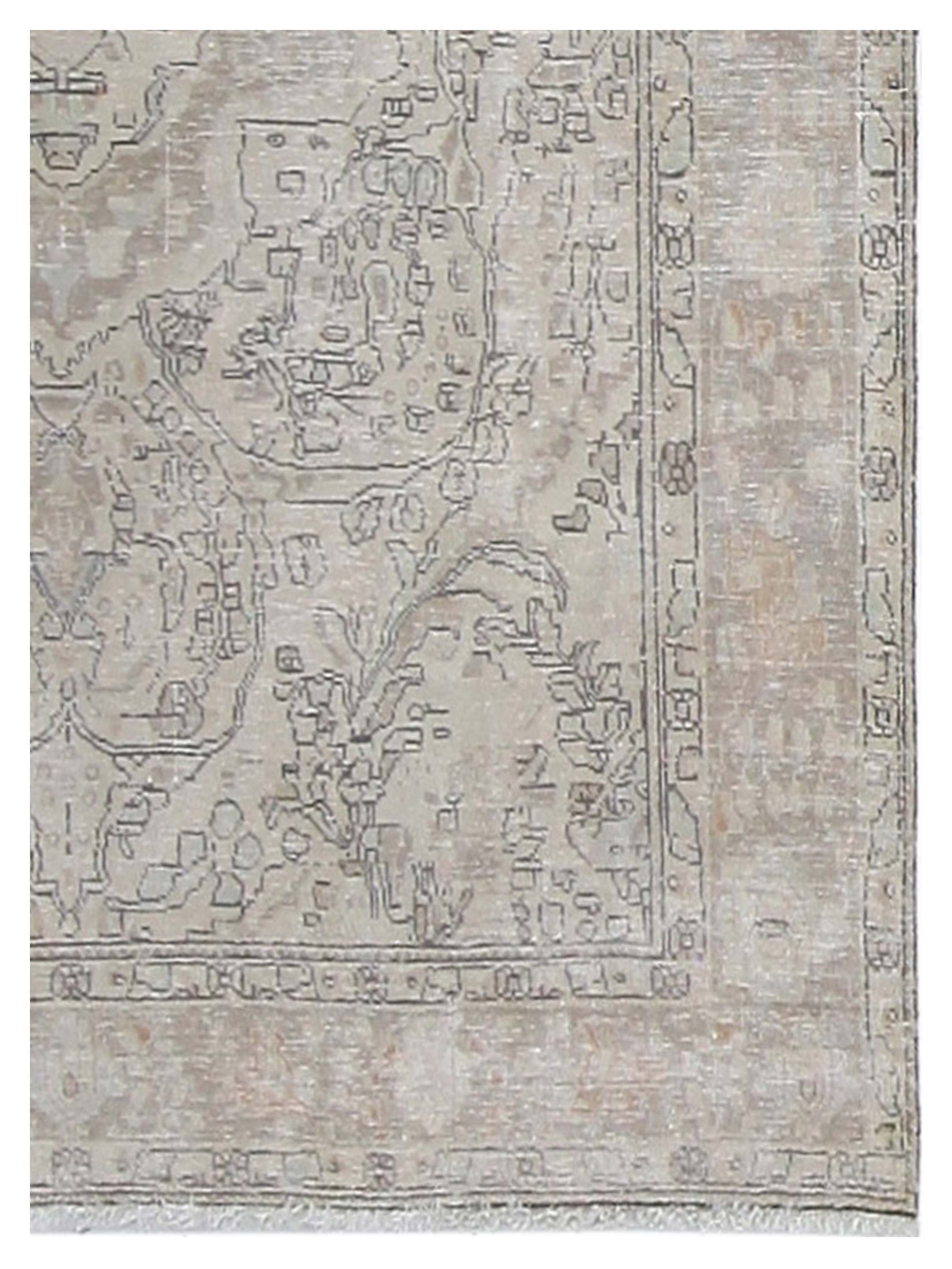 Vintage Hand Knotted Beige 6x9 - Image 3 of 4