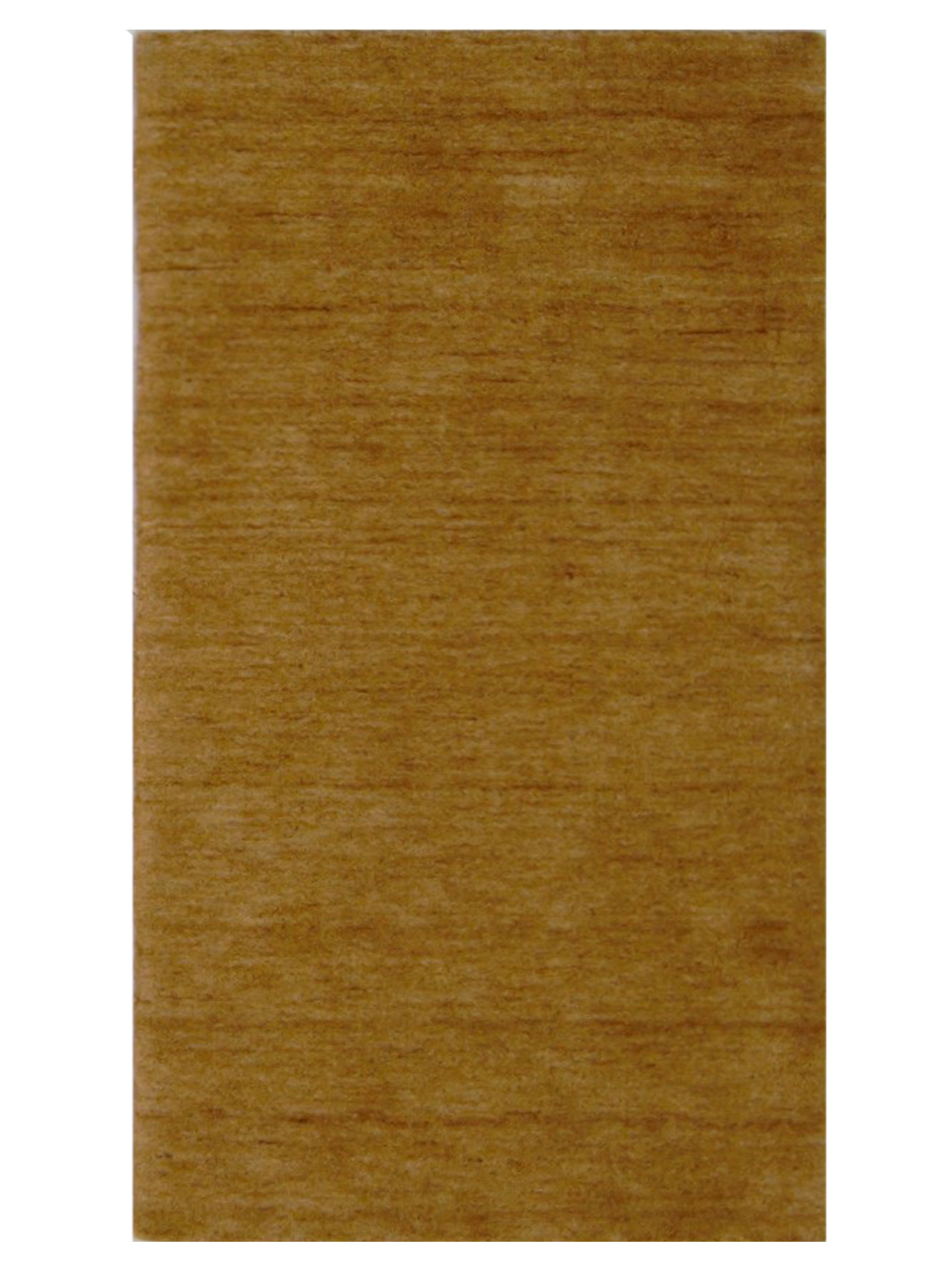 Gabbeh-In Hand Knotted Gold 2x4