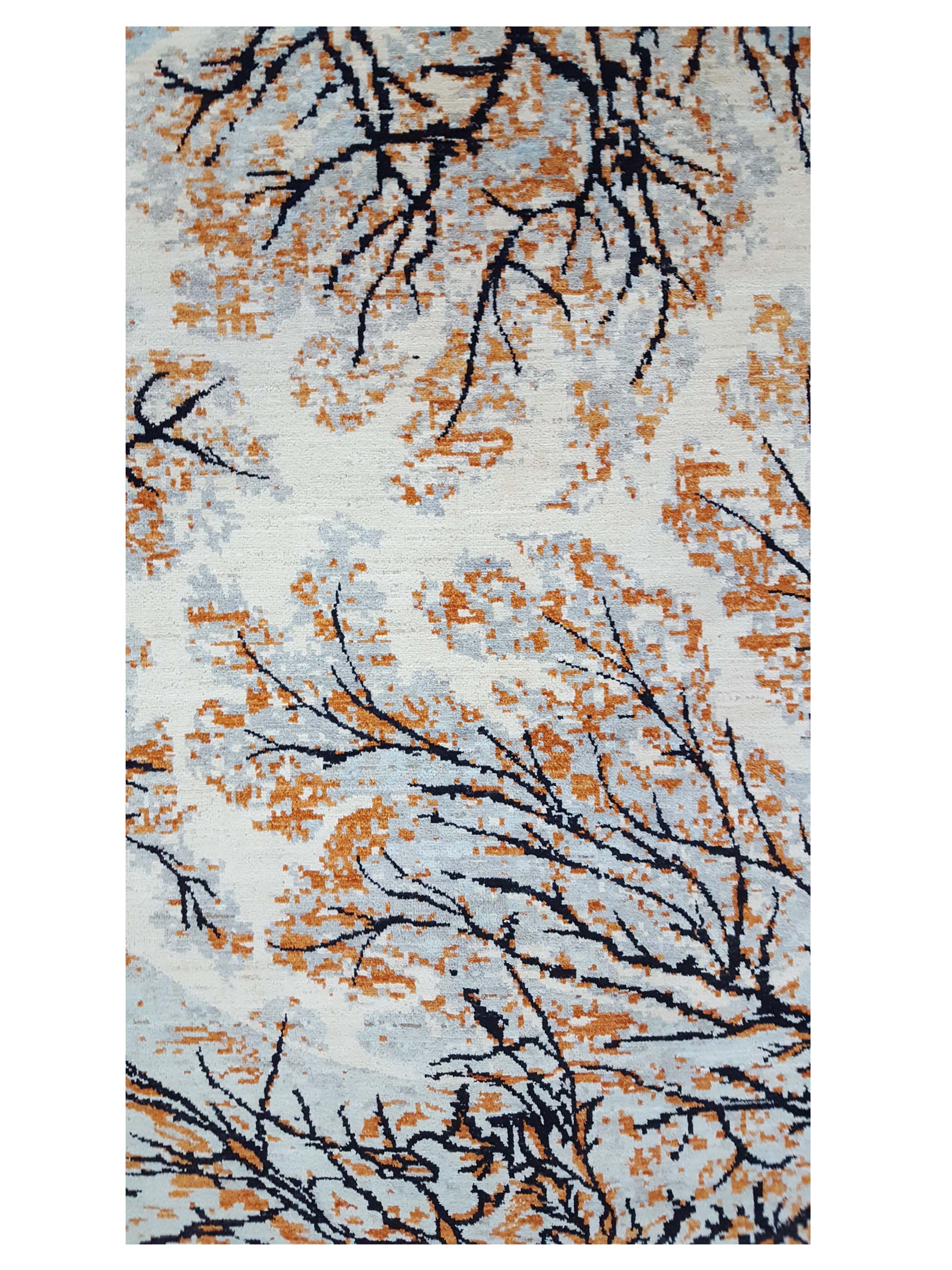 Modern Hand Knotted Lt.Blue 8x10 - Image 4 of 5
