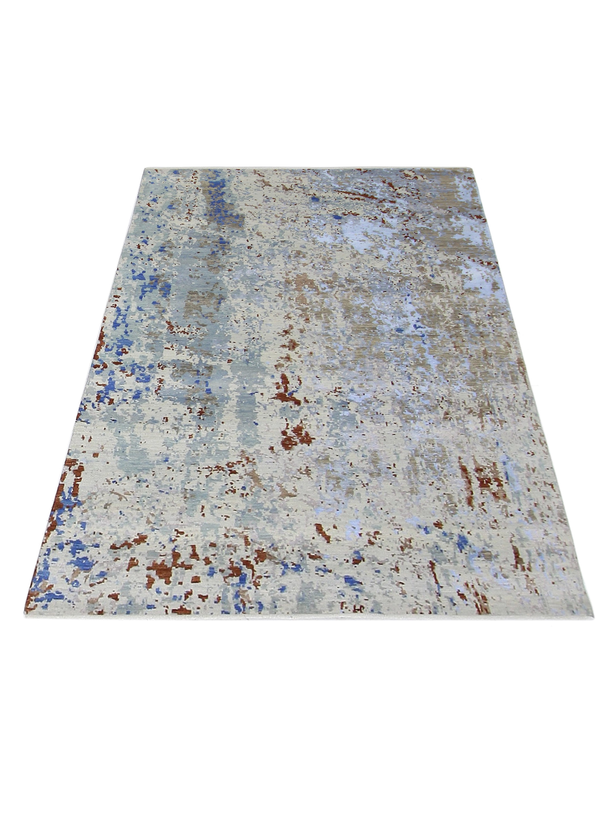 Galaxy Hand Knotted Blue 6x9 - Image 2 of 4
