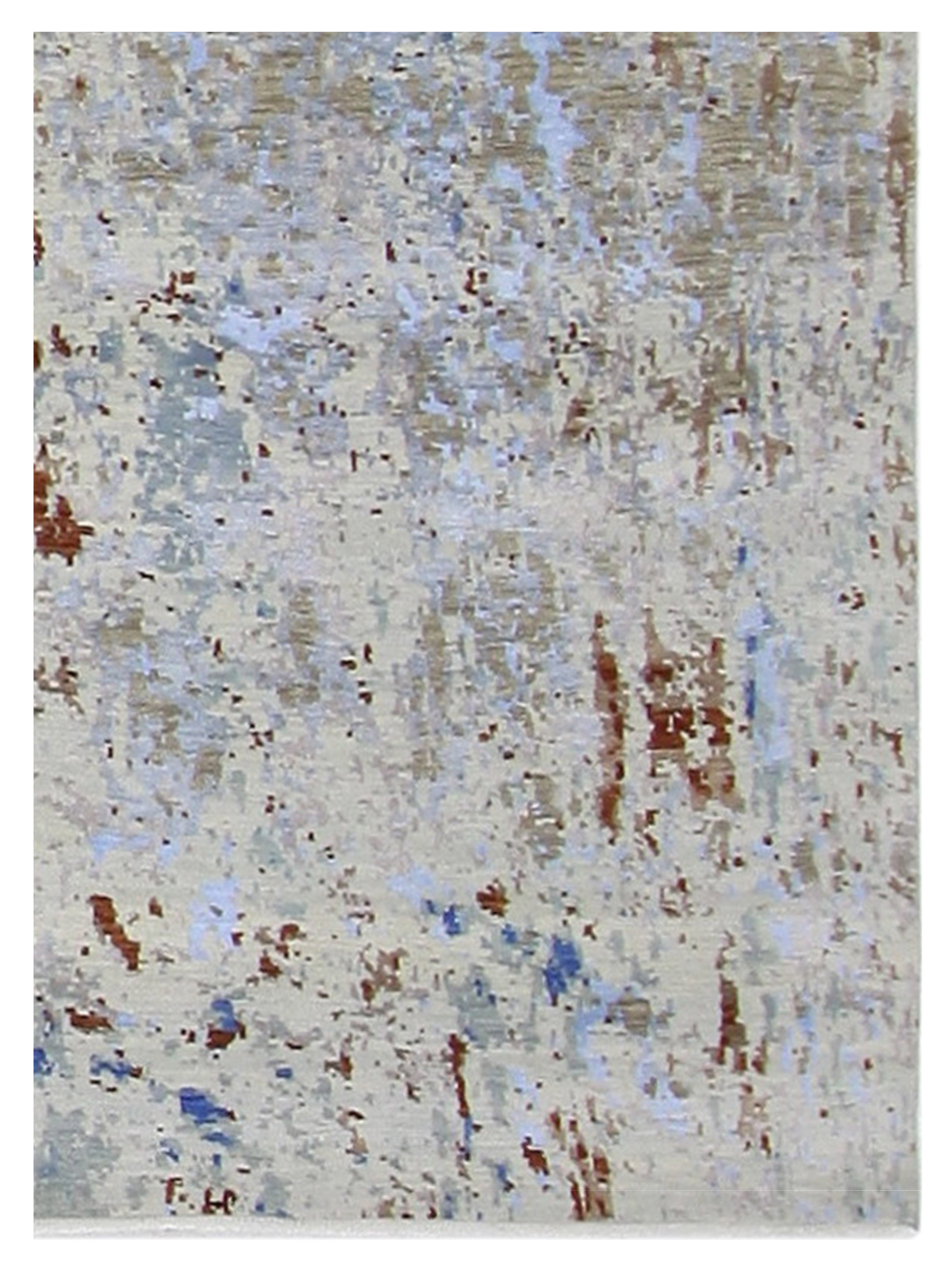 Galaxy Hand Knotted Blue 6x9 - Image 3 of 4