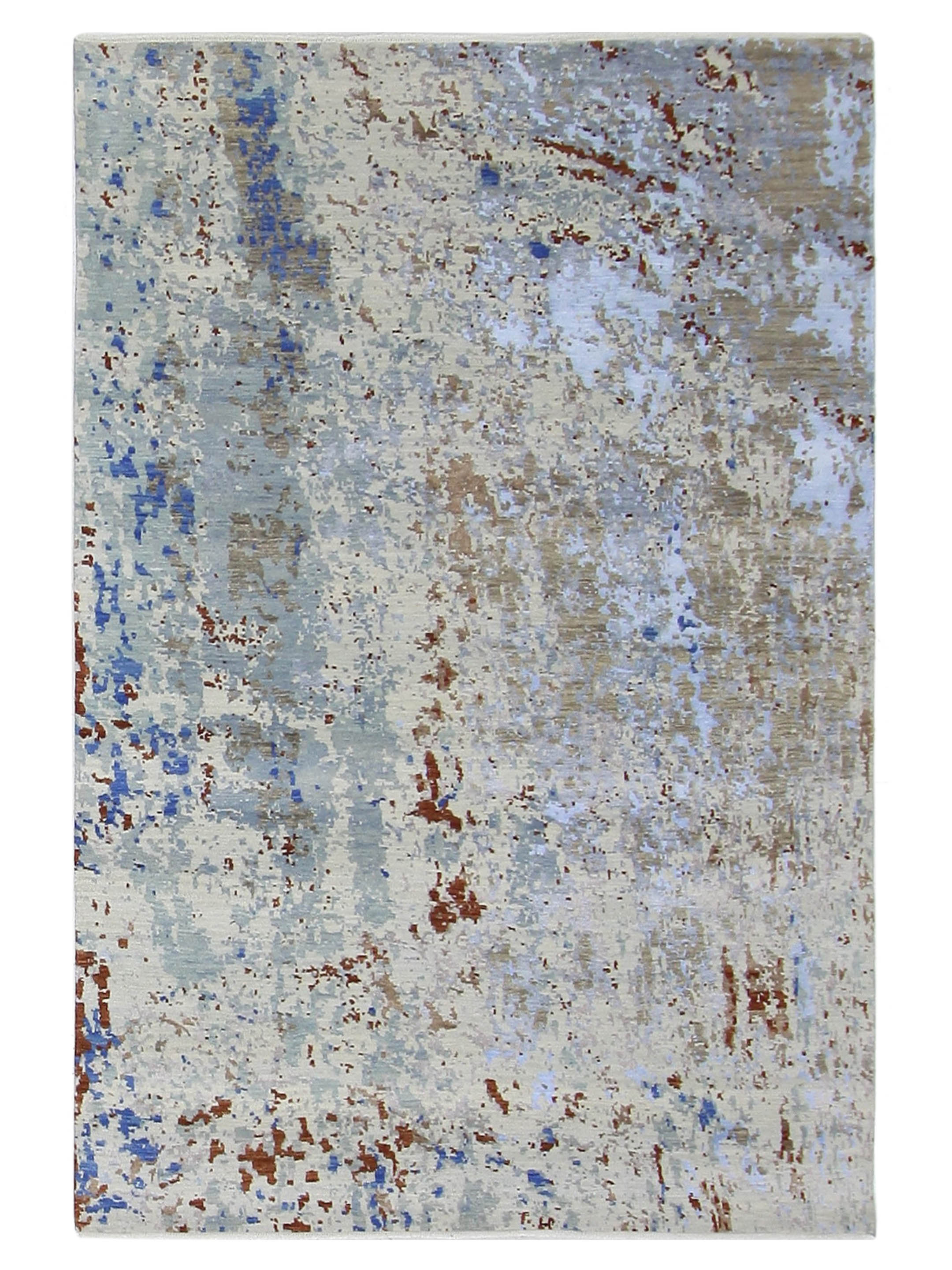 Galaxy Hand Knotted Blue 6x9