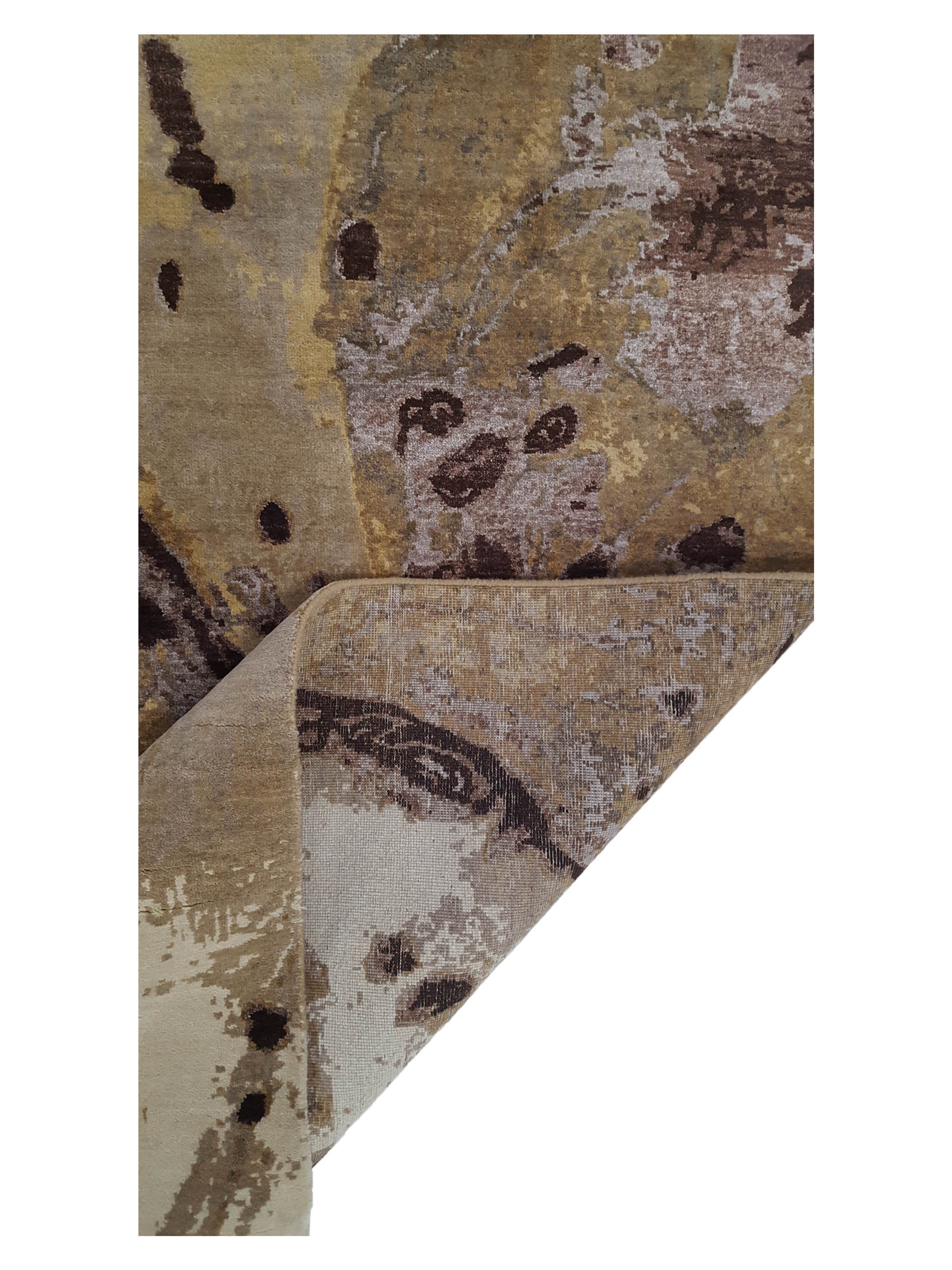 Galaxy Hand Knotted Lt.Gold 8x10 - Image 3 of 6