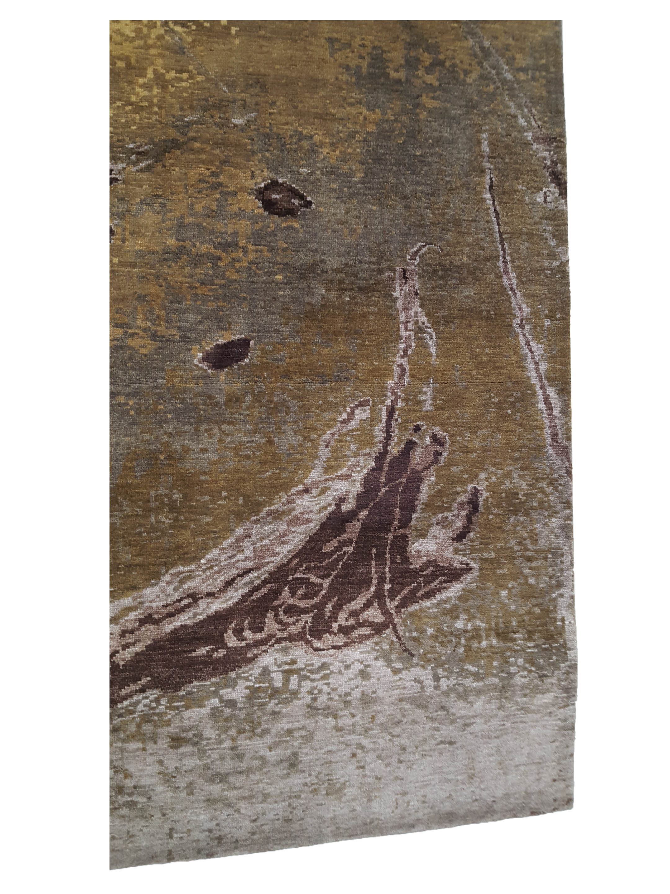 Galaxy Hand Knotted Lt.Gold 8x10 - Image 4 of 6