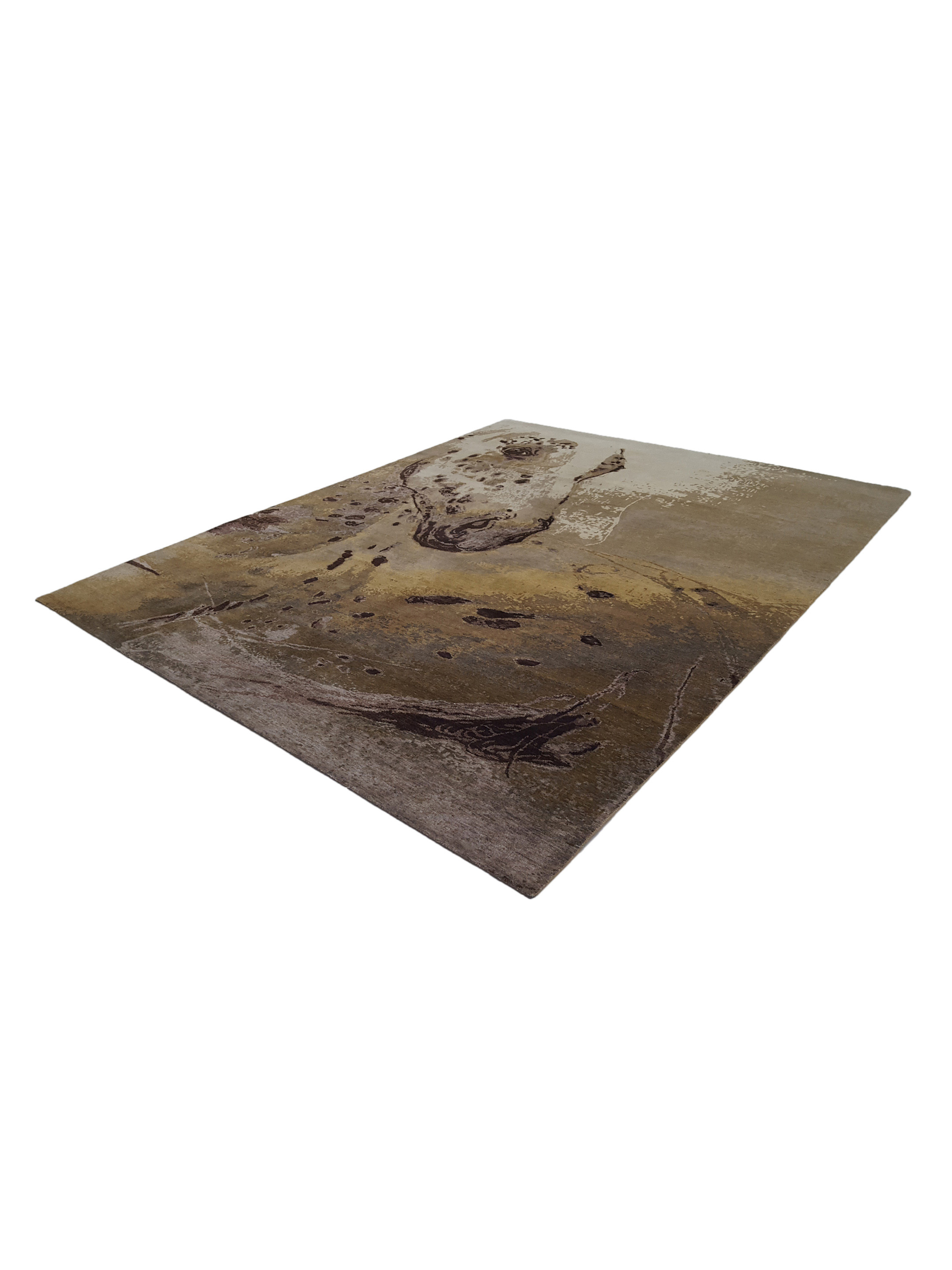 Galaxy Hand Knotted Lt.Gold 8x10 - Image 6 of 6