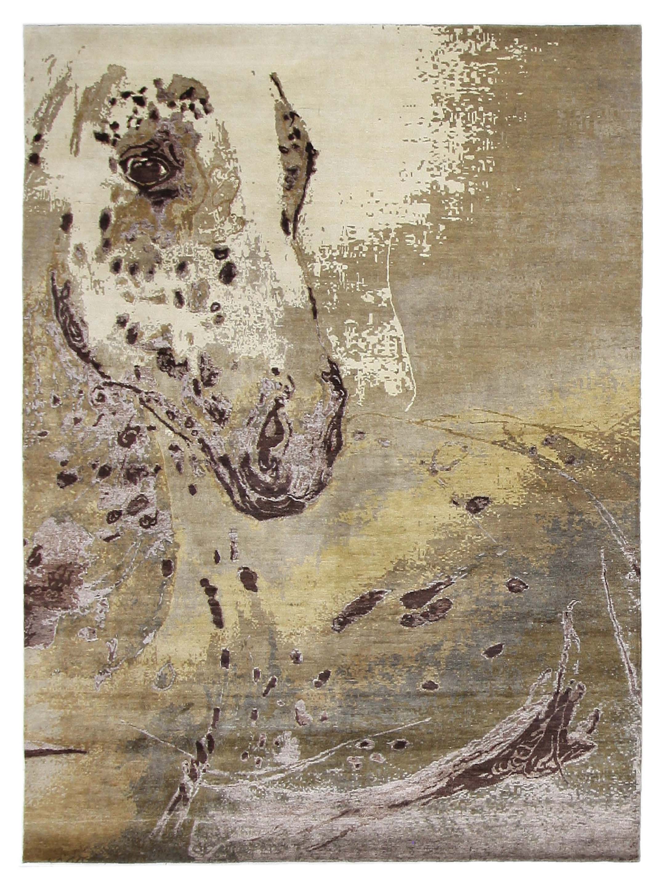 Galaxy Hand Knotted Lt.Gold 8x10