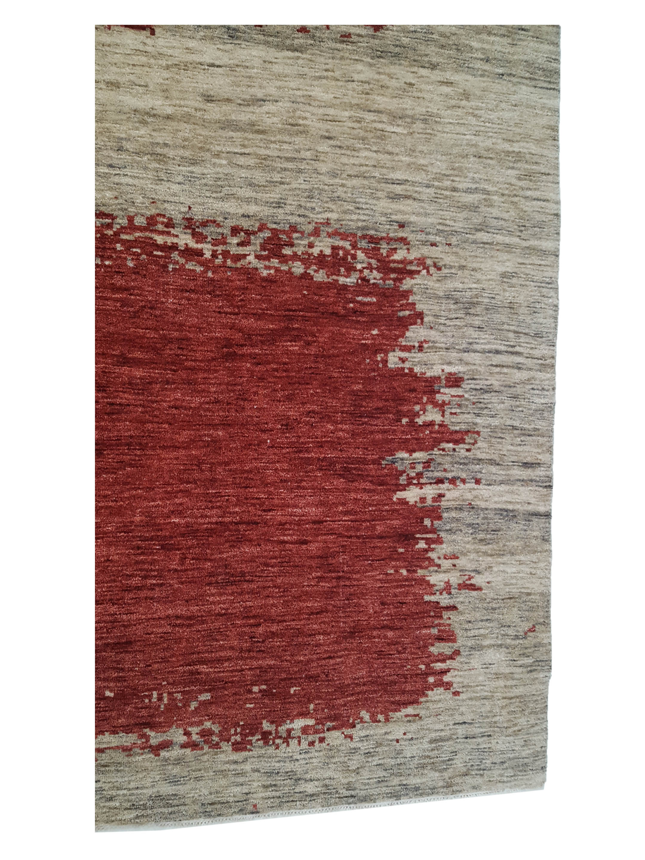 Casablanca Hand Knotted Burgundy 8x10 - Image 4 of 6