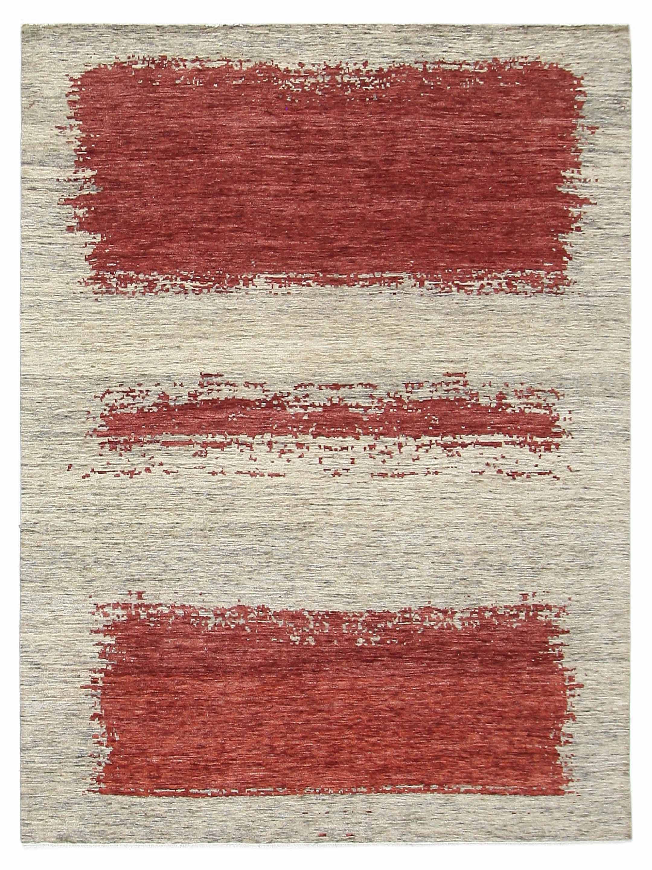 Casablanca Hand Knotted Burgundy 8x10
