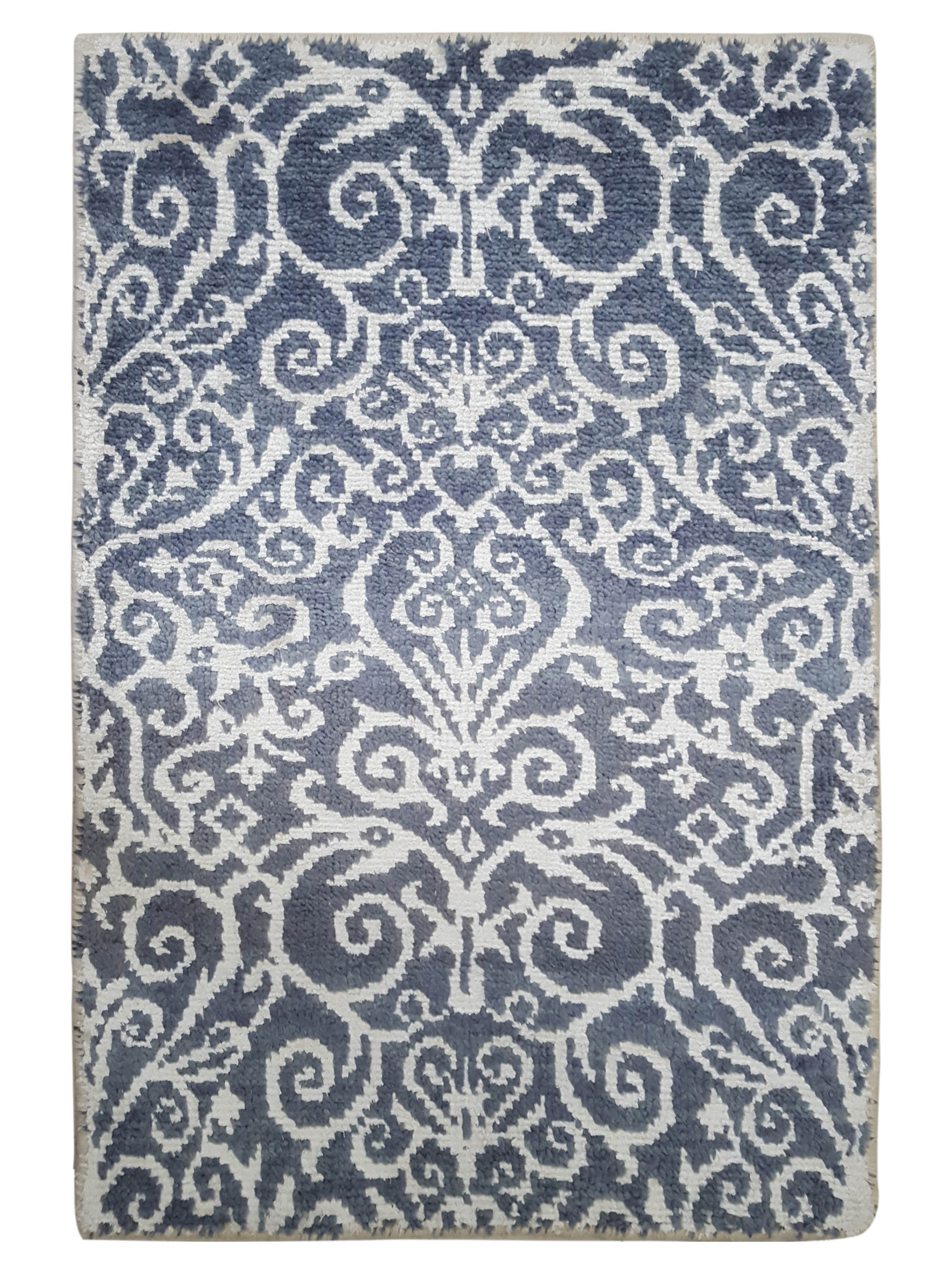 Modern Hand Knotted Lt.Grey 2x3