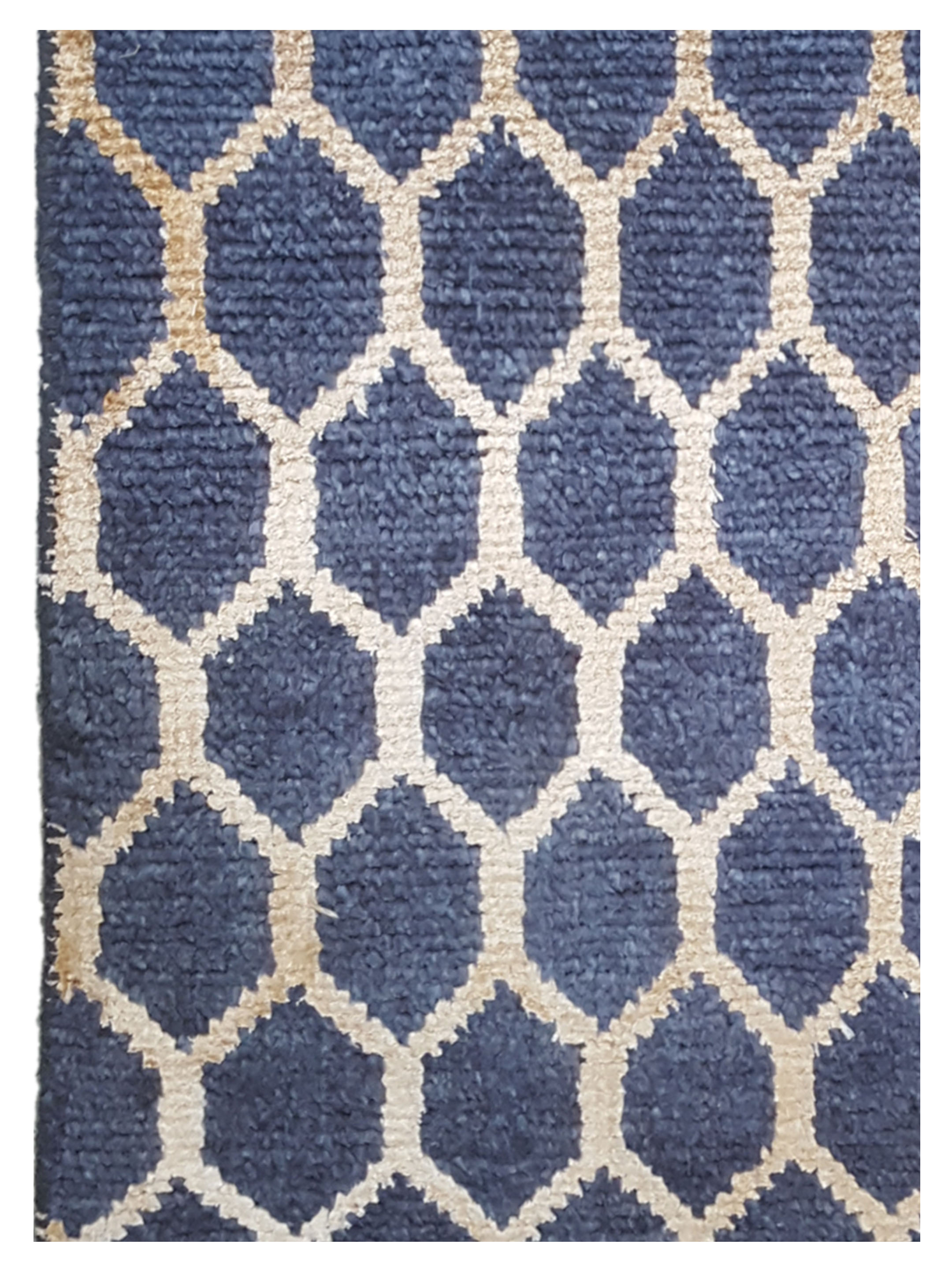 Modern Hand Knotted D.Grey - Image 4 of 4