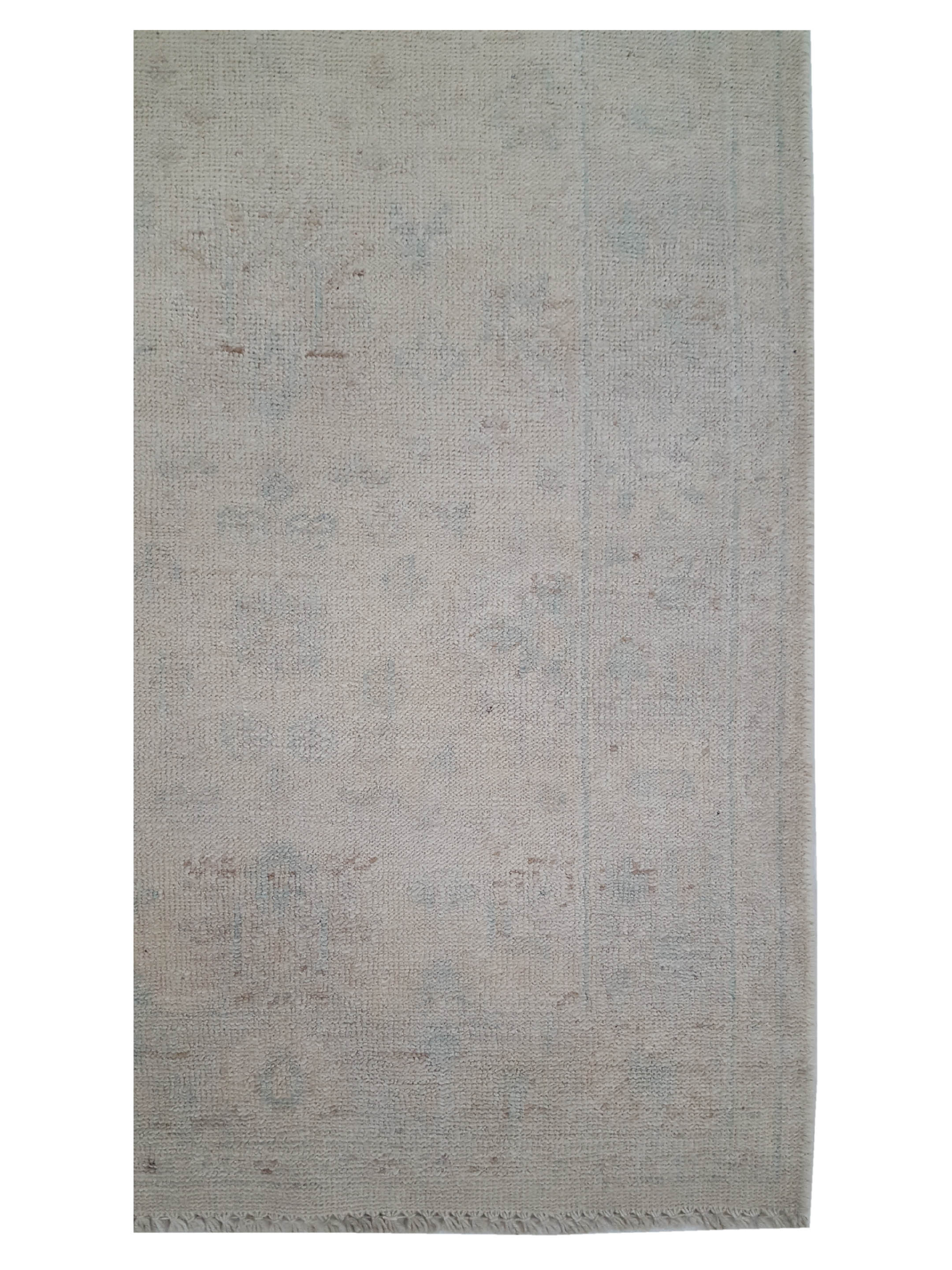 Khotan Hand Knotted Ivory 2.6x11 - Image 4 of 6