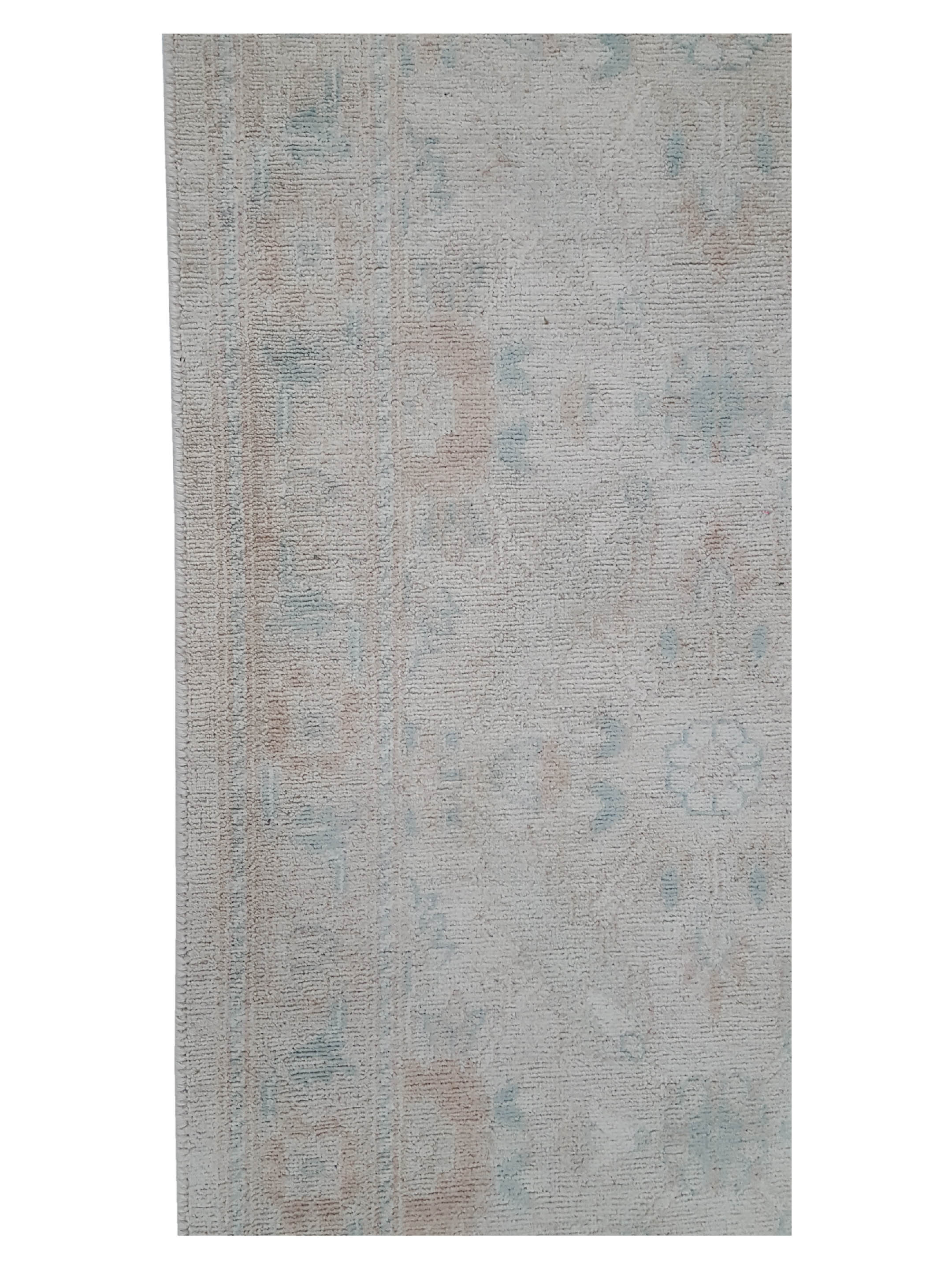 Khotan Hand Knotted Ivory 2.6x11 - Image 5 of 6
