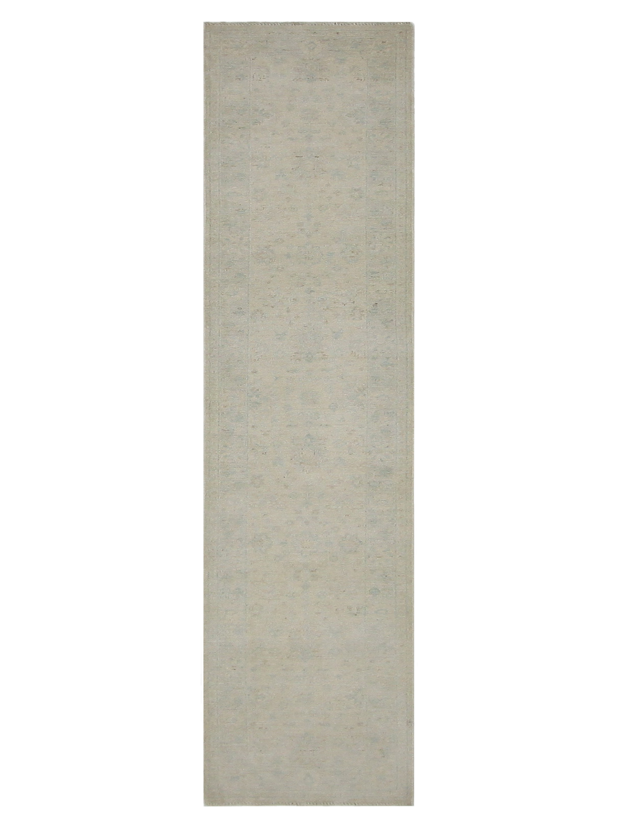 Khotan Hand Knotted Ivory 2.6x11
