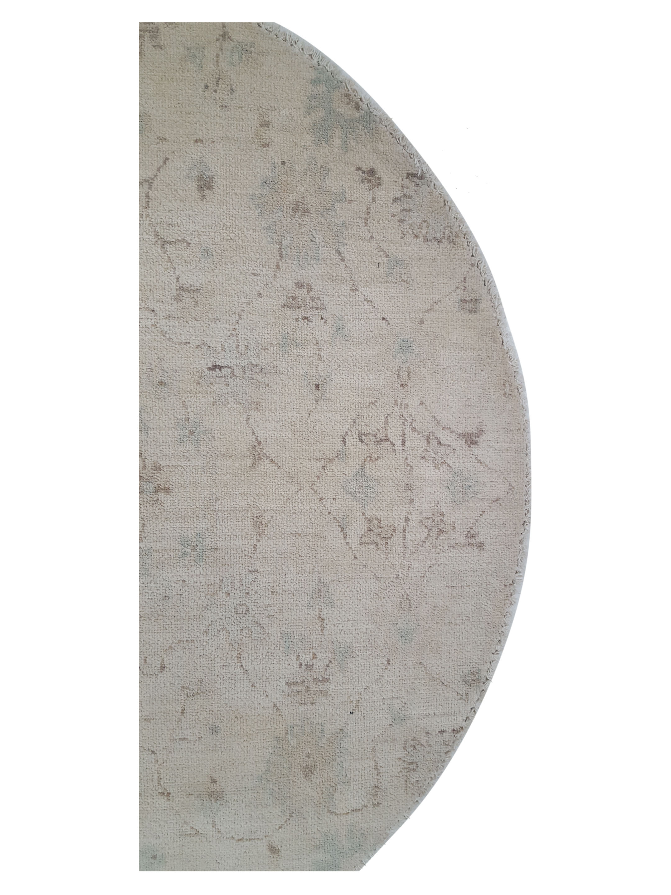 Ziegler Hand Knotted Ivory 4x4 - Image 4 of 6