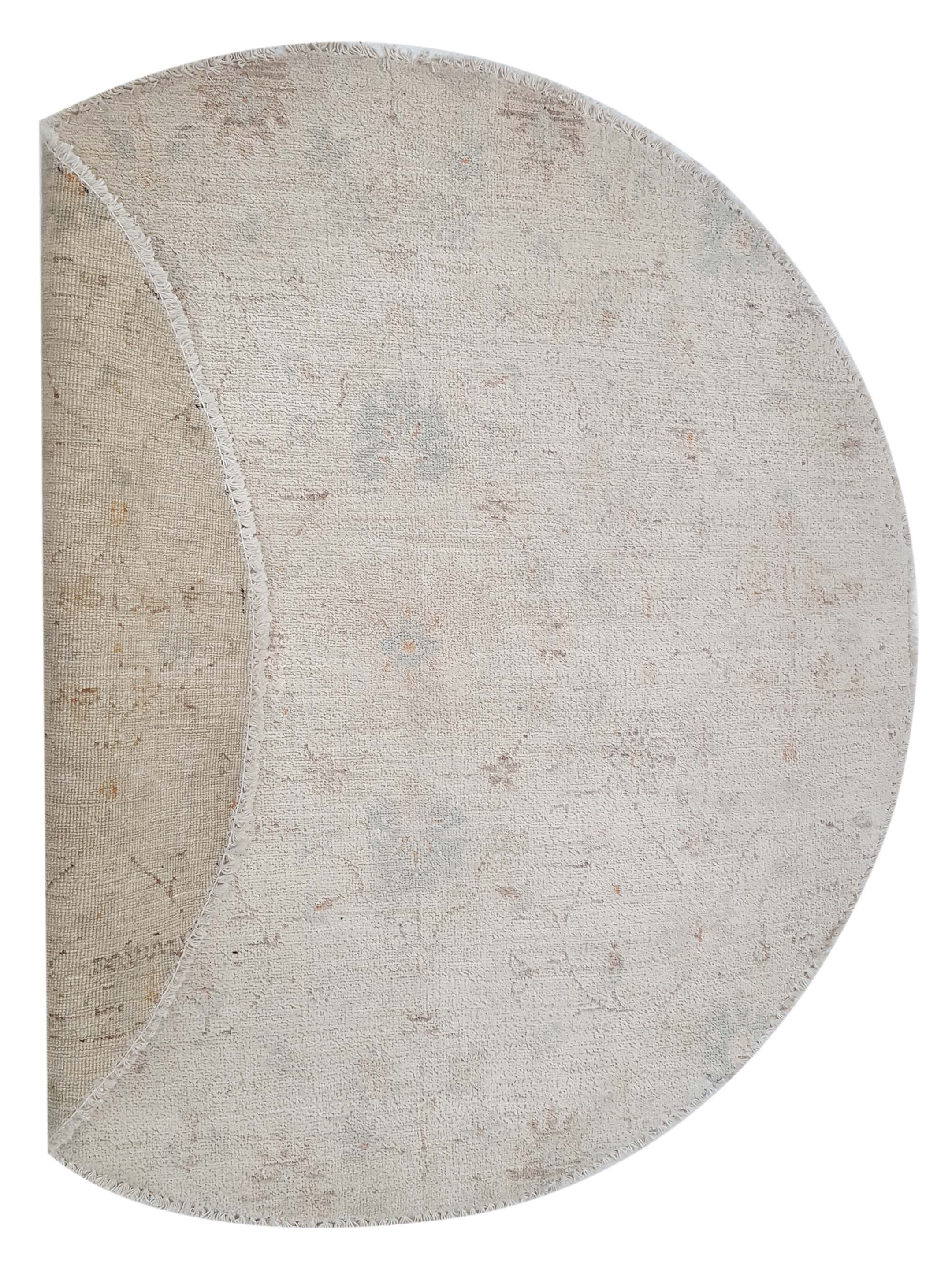 Ziegler Hand Knotted Ivory 4x4 - Image 2 of 2