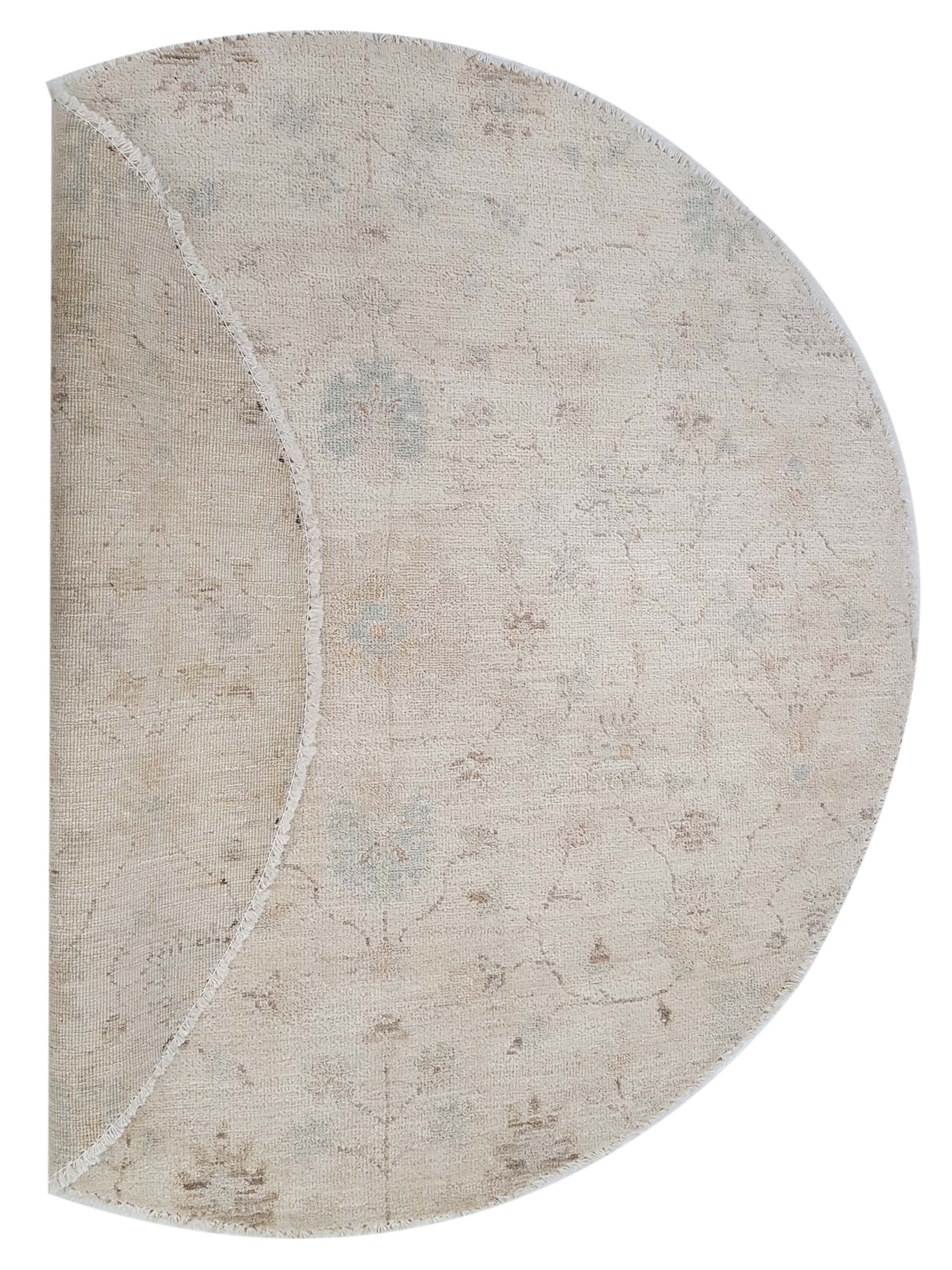Ziegler Hand Knotted Ivory 4x4 - Image 2 of 2