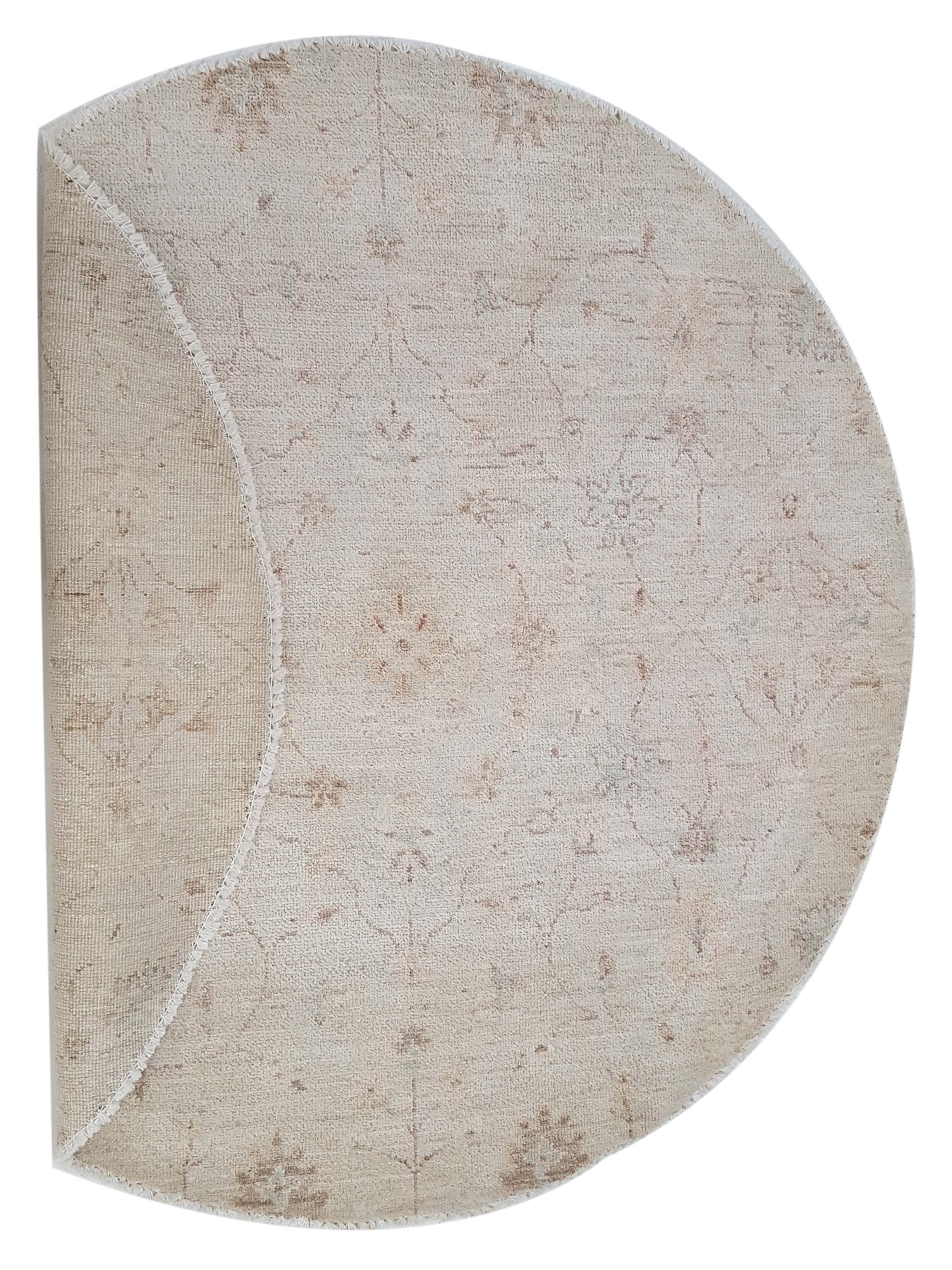 Ziegler Hand Knotted Ivory 4x4 - Image 2 of 2