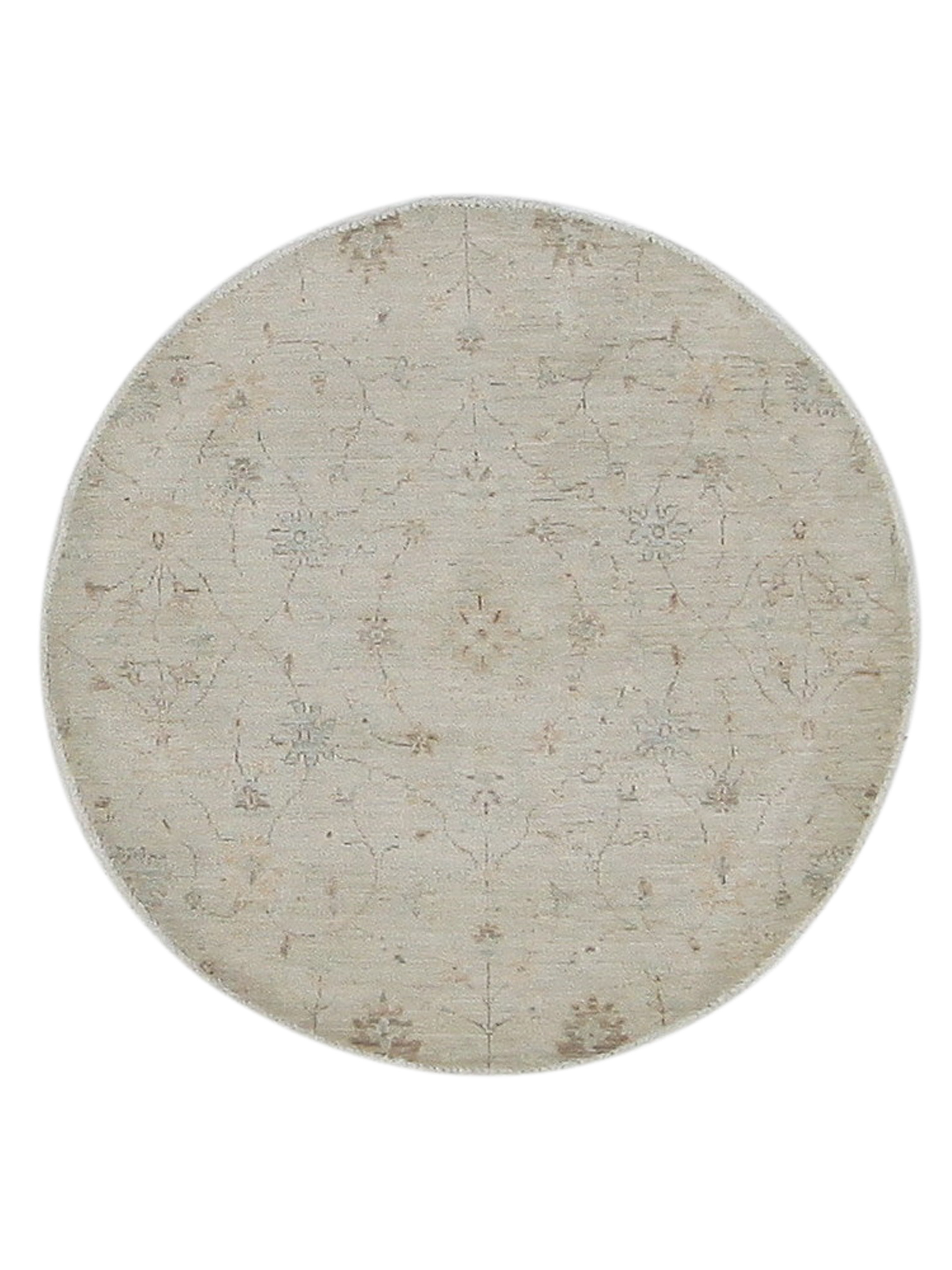 Ziegler Hand Knotted Ivory 4x4