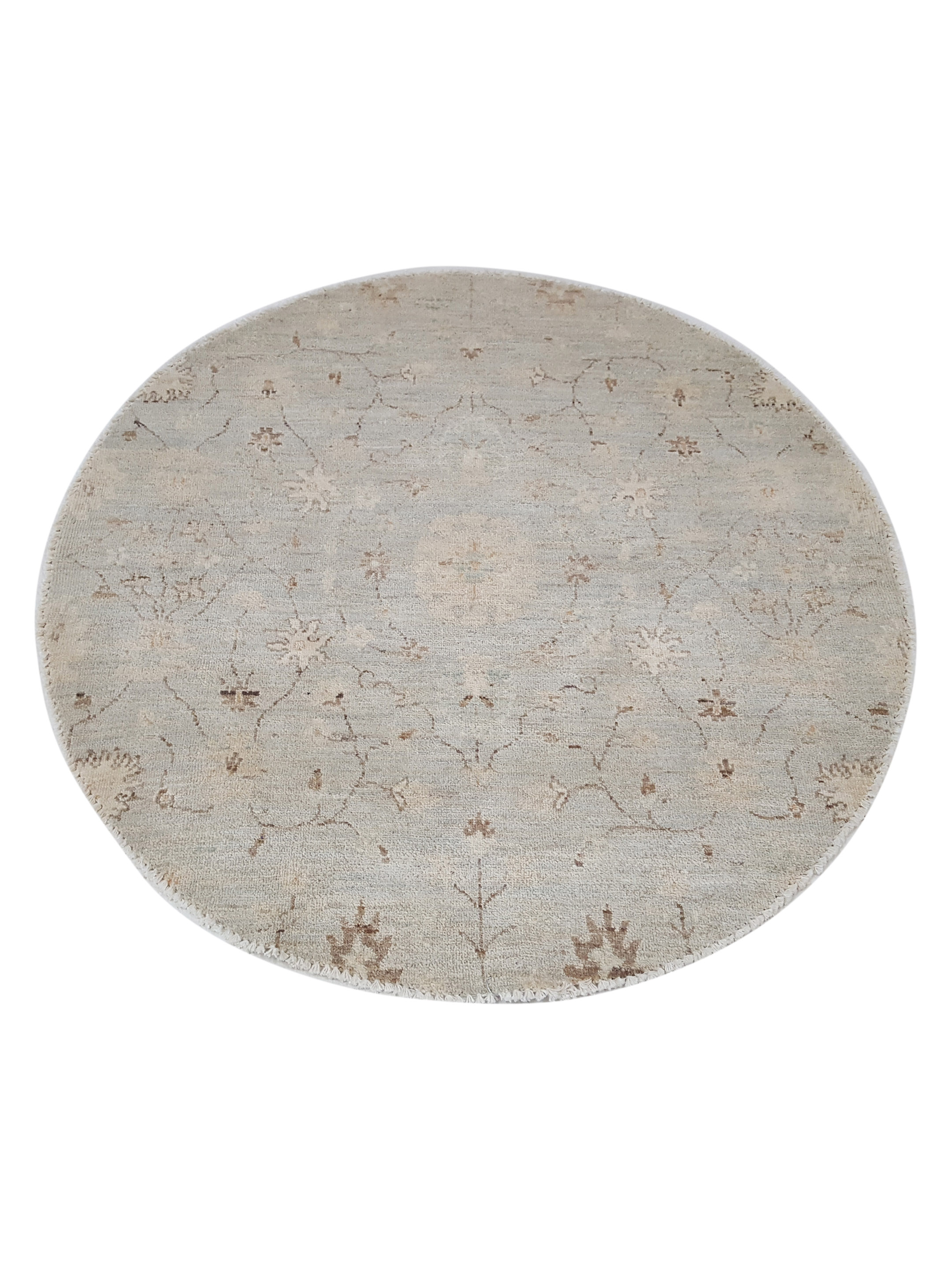 Ziegler Hand Knotted Lt.Blue 4x4 - Image 2 of 5