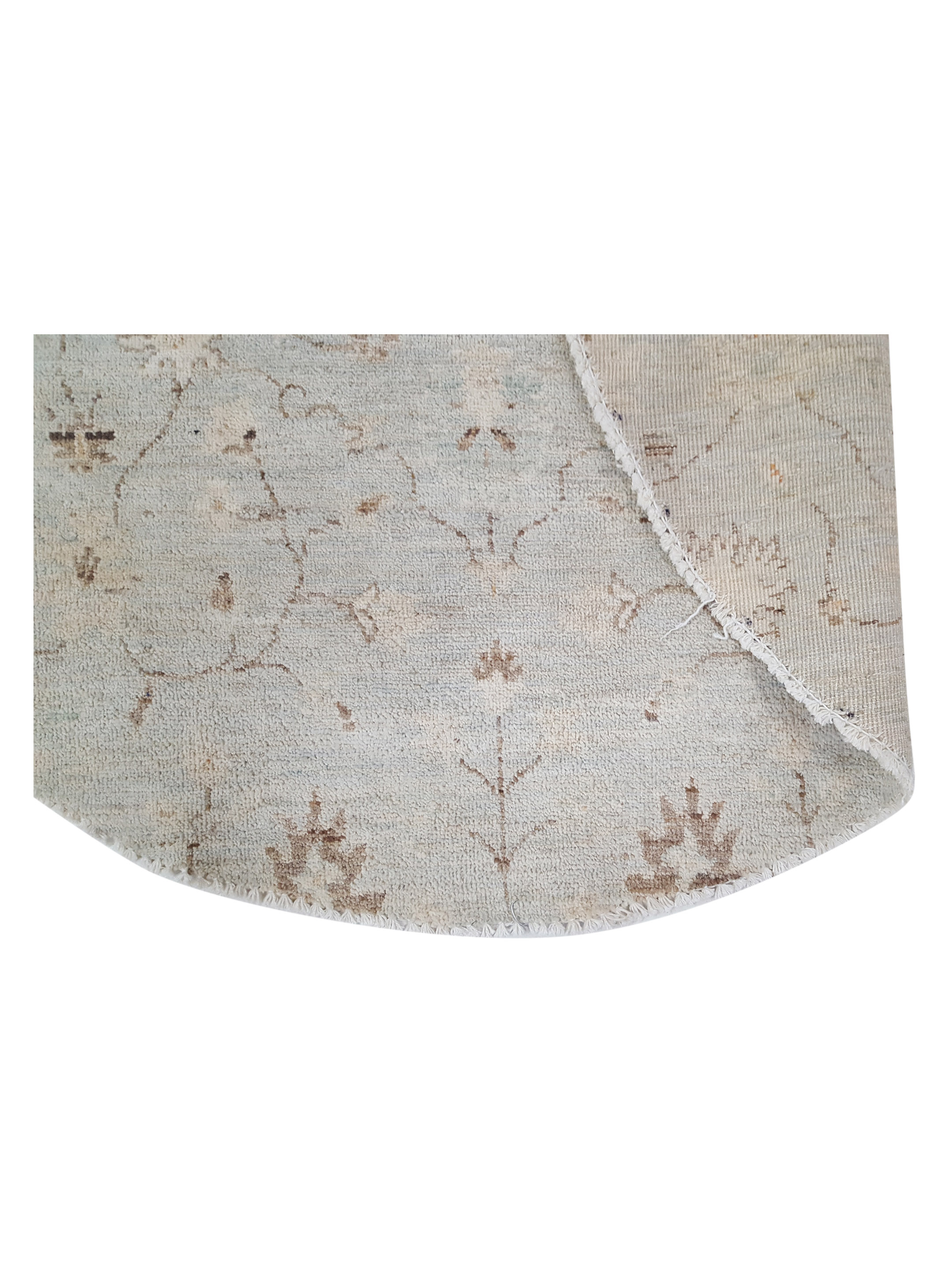 Ziegler Hand Knotted Lt.Blue 4x4 - Image 3 of 5