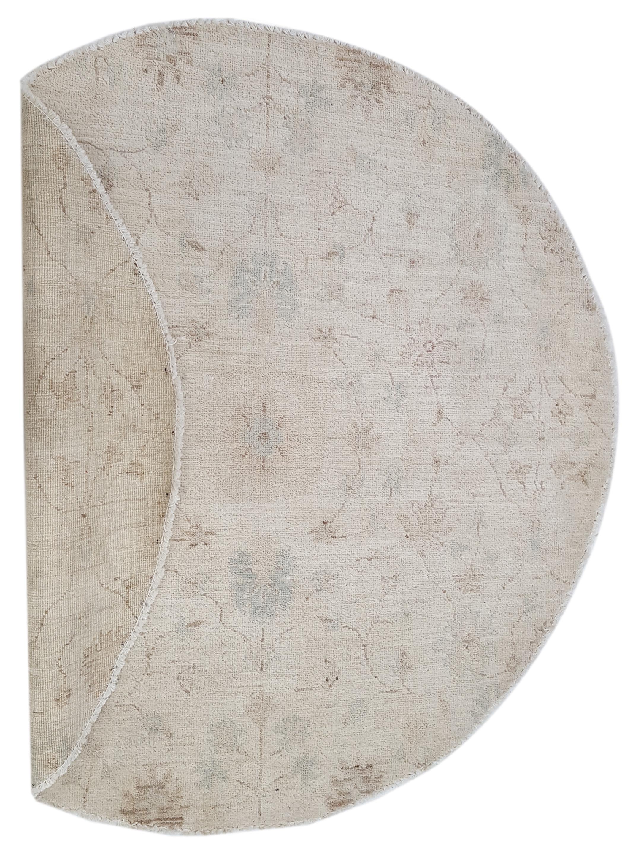 Ziegler Hand Knotted Ivory 4x4 - Image 2 of 2