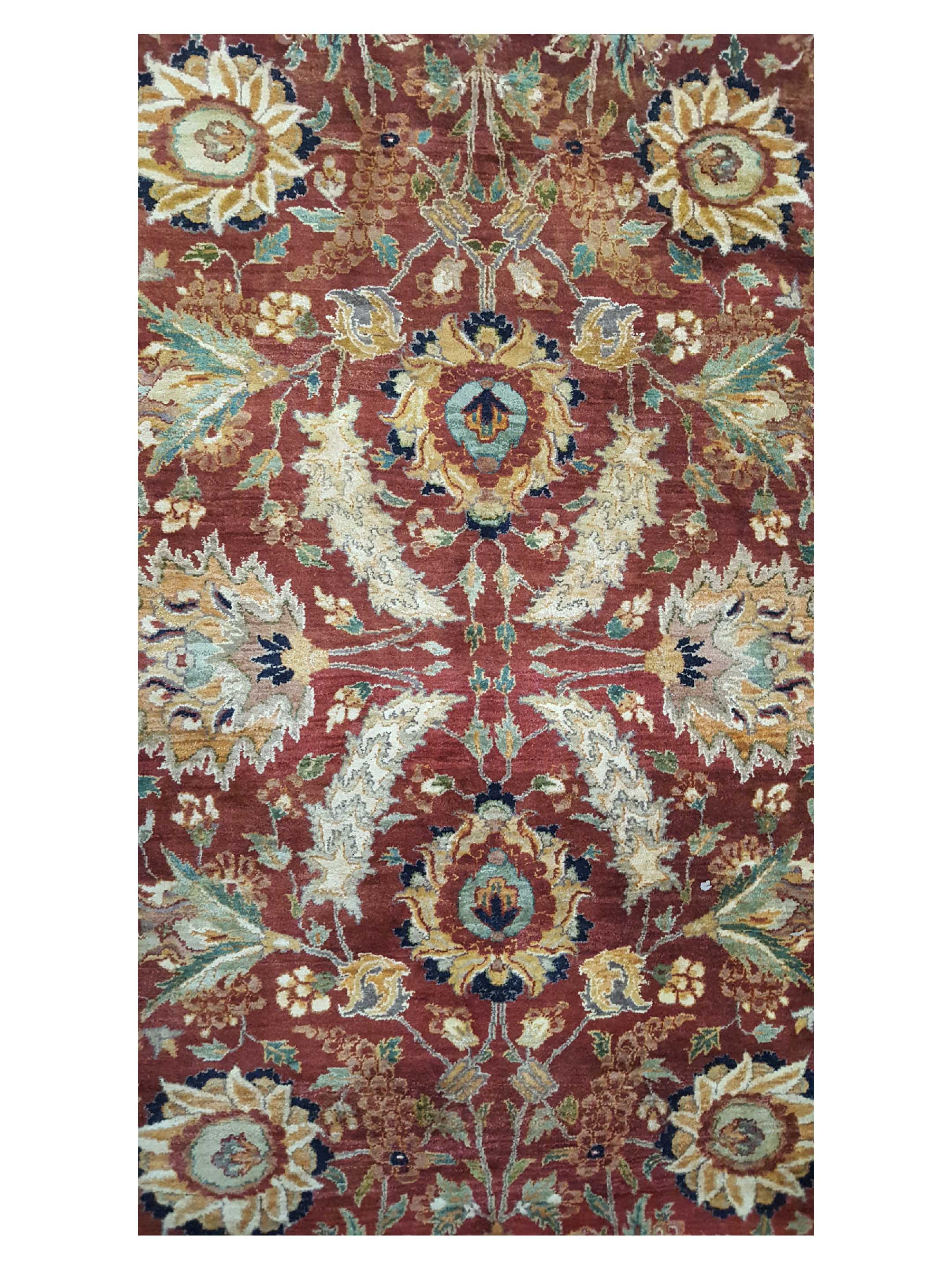 Royal Hand Knotted Rust 16x23 - Image 6 of 8