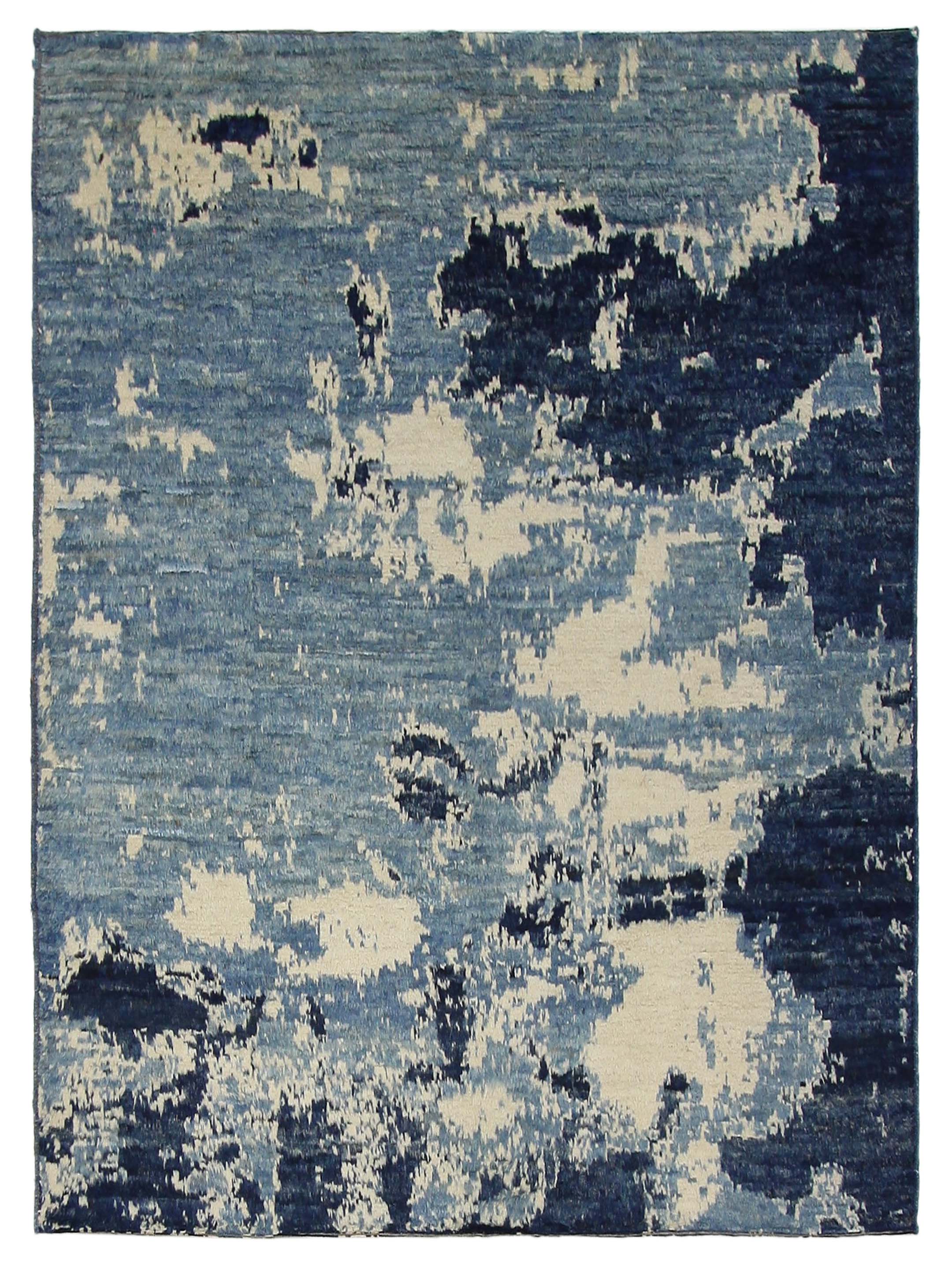 Jolay Khurs Hand Knotted Blue 8x9