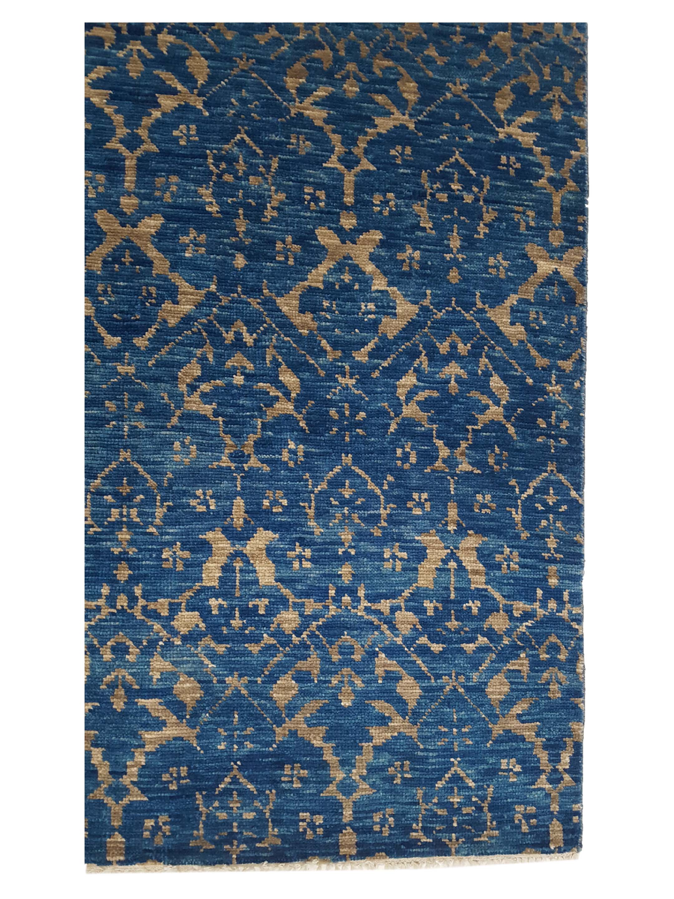 Soft Melody Hand Knotted Navy 10x14 - Image 4 of 6