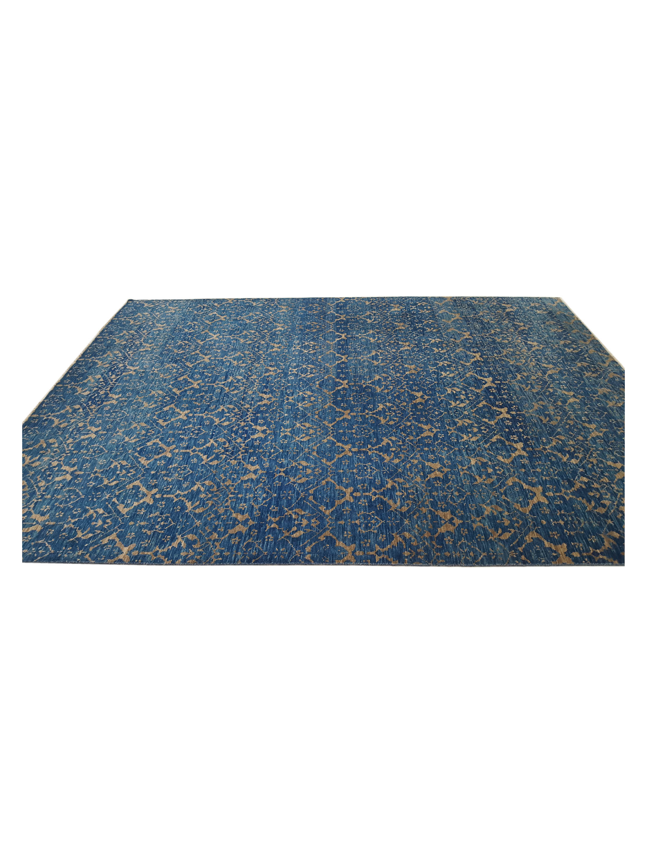 Soft Melody Hand Knotted Navy 10x14 - Image 5 of 6