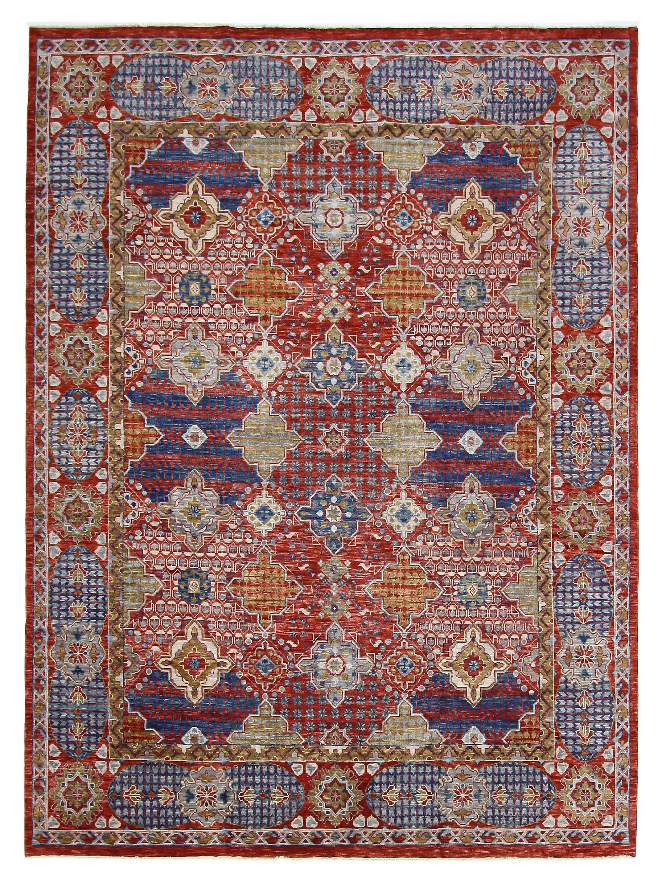 Anatolian Revival Hand Knotted Red 12x15