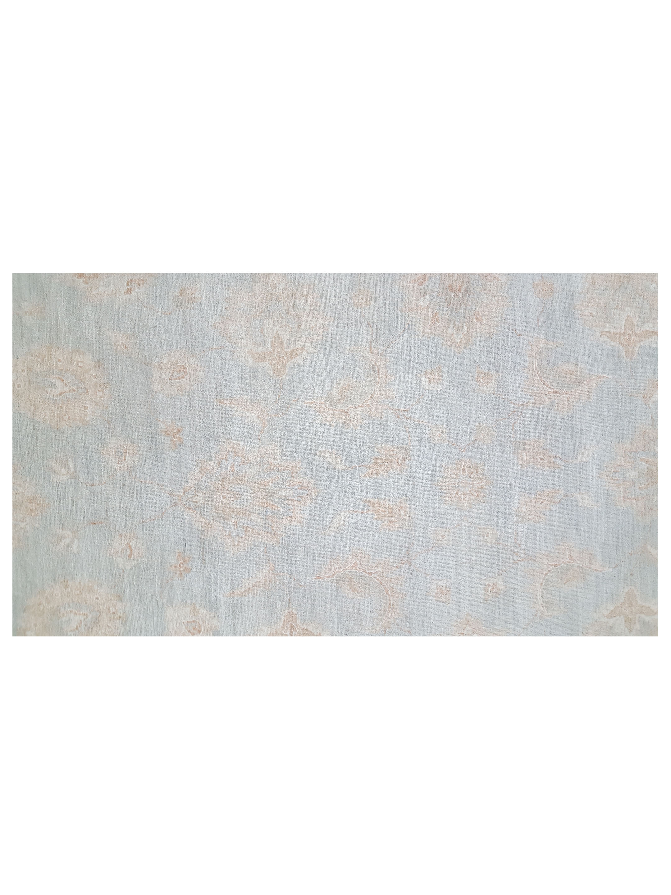 Ziegler Hand Knotted Lt.Blue 9x12 - Image 5 of 6