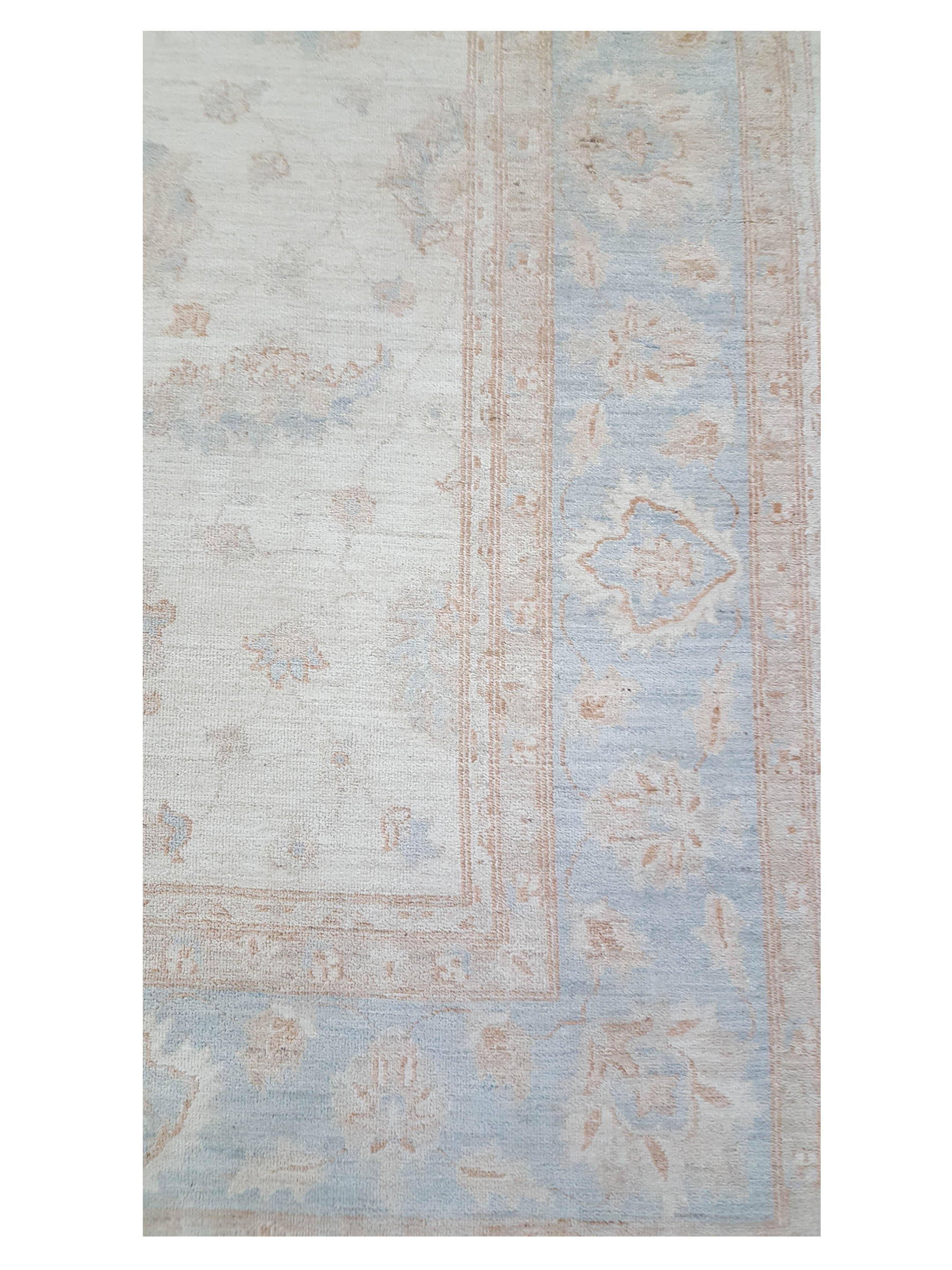 Ziegler Hand Knotted Ivory 9x12 - Image 3 of 5