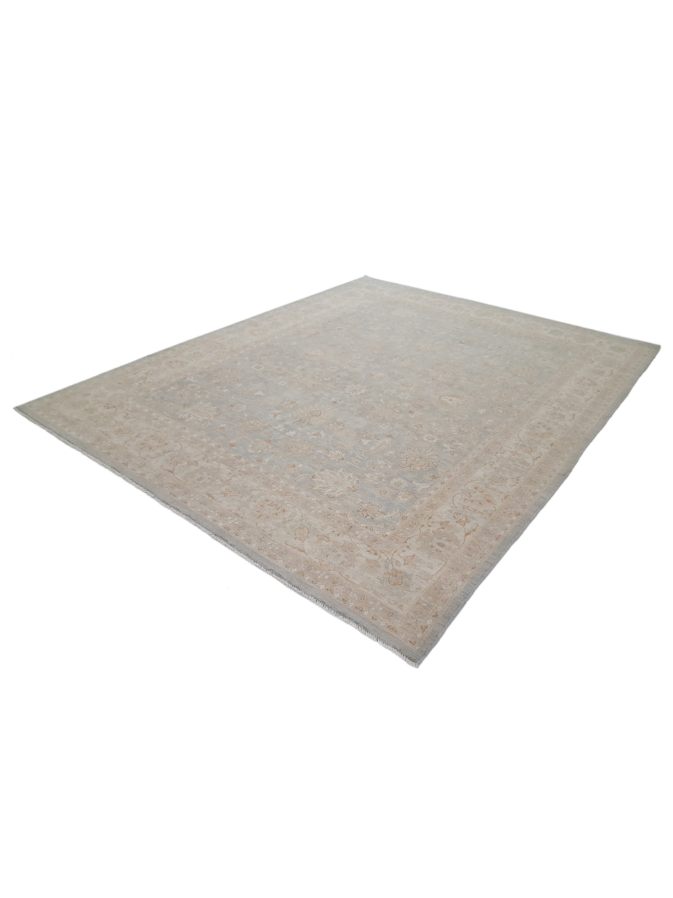 Ziegler Hand Knotted Teal 8x10 - Image 5 of 5