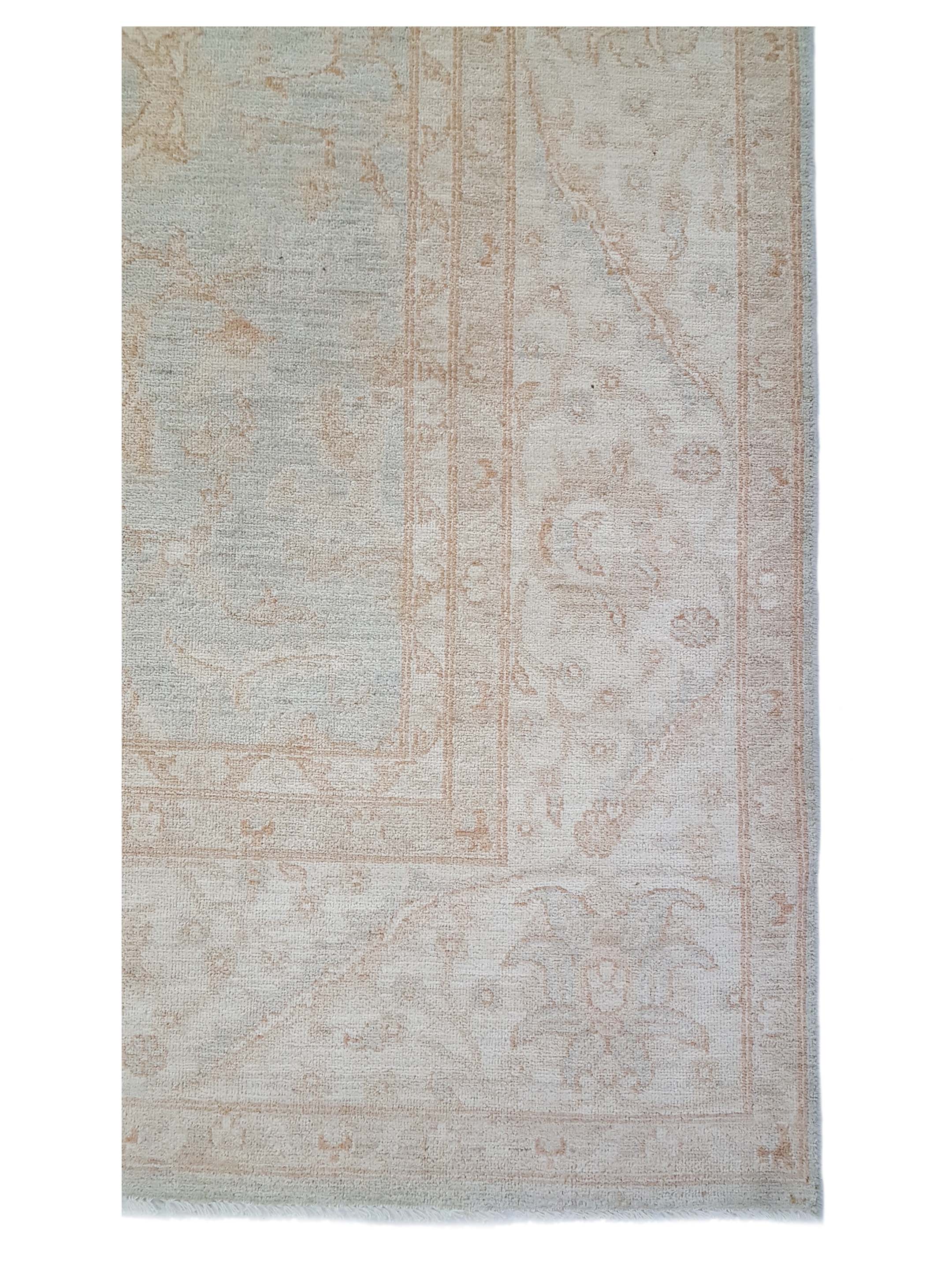 Ziegler Hand Knotted Teal 9x12 - Image 3 of 5