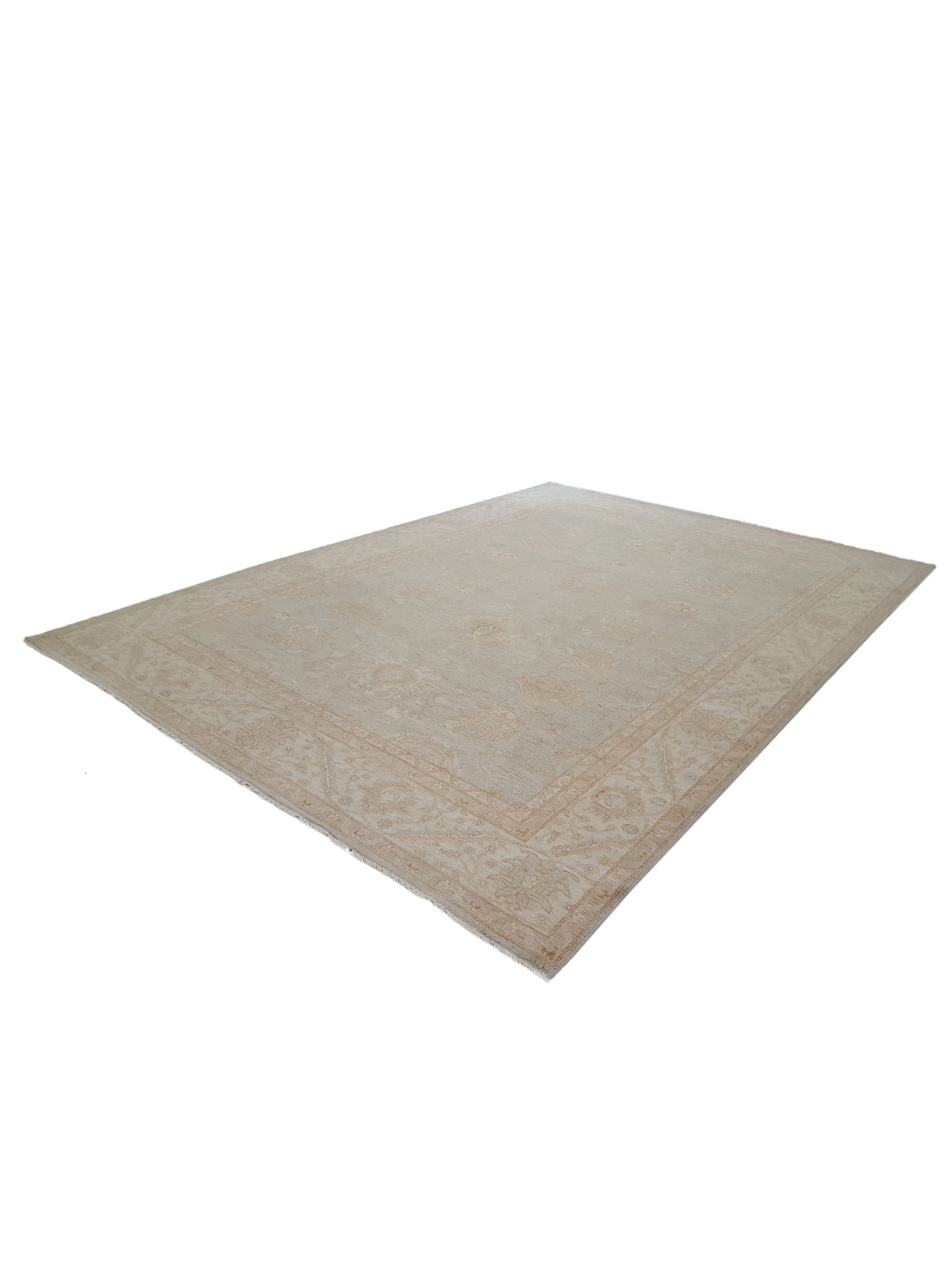 Ziegler Hand Knotted Teal 9x12 - Image 5 of 5