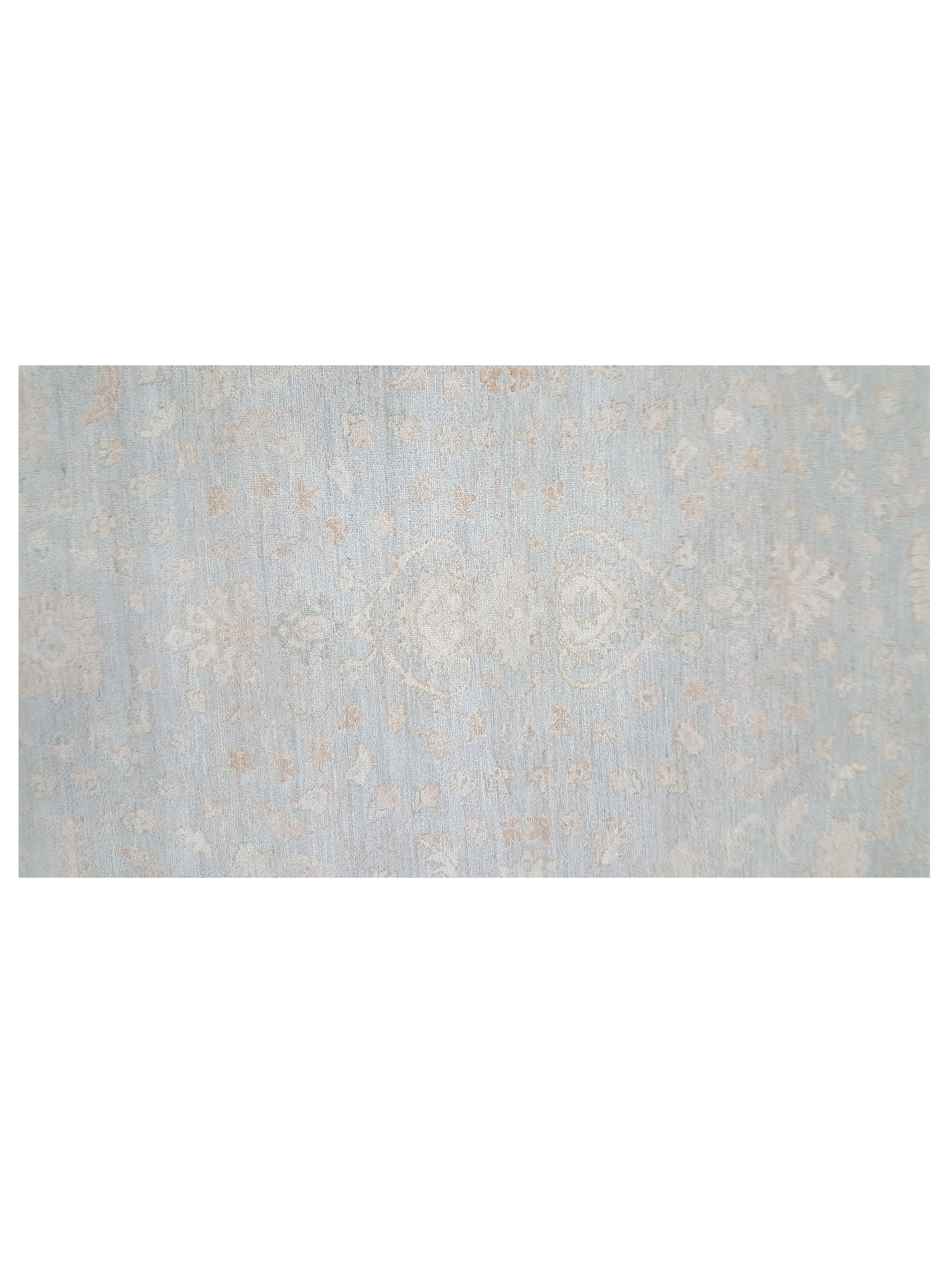 Ziegler Hand Knotted Teal 9x12 - Image 3 of 6