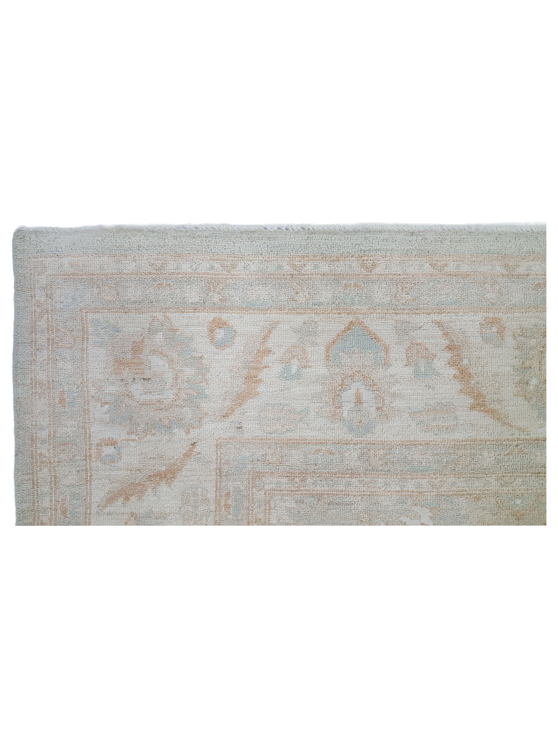 Ziegler Hand Knotted Lt.Blue 9x12 - Image 2 of 7