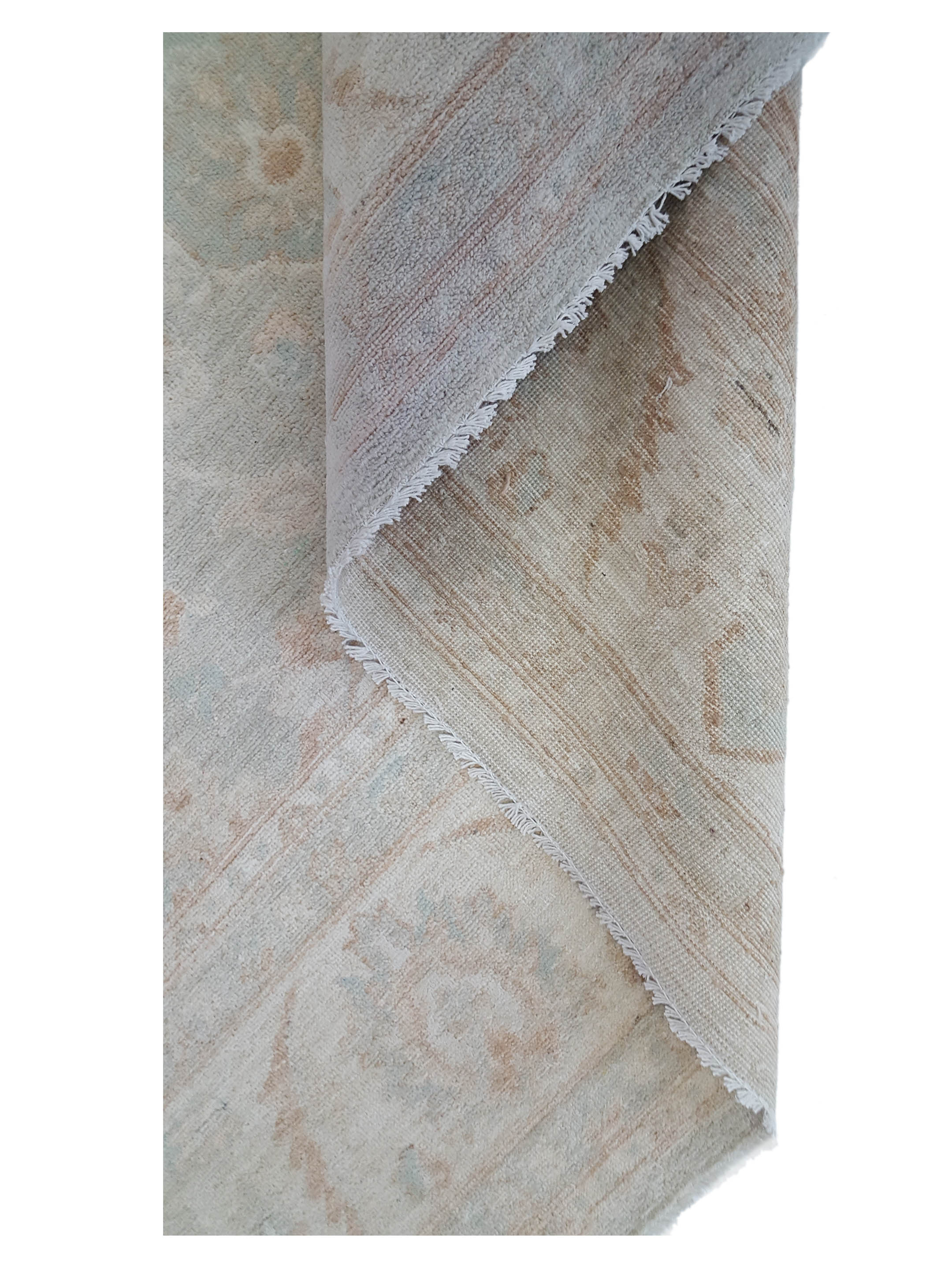 Ziegler Hand Knotted Lt.Blue 9x12 - Image 3 of 7