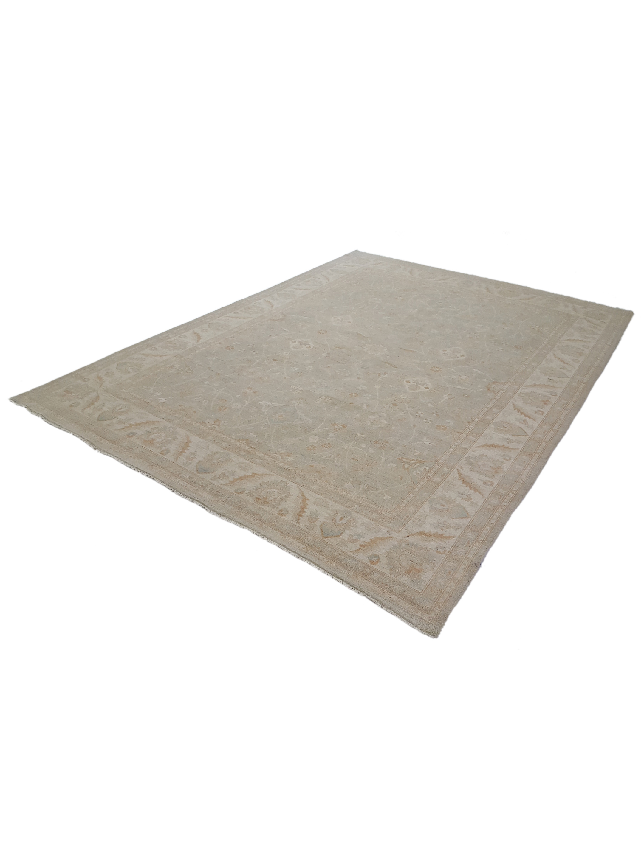 Ziegler Hand Knotted Lt.Blue 9x12 - Image 5 of 7