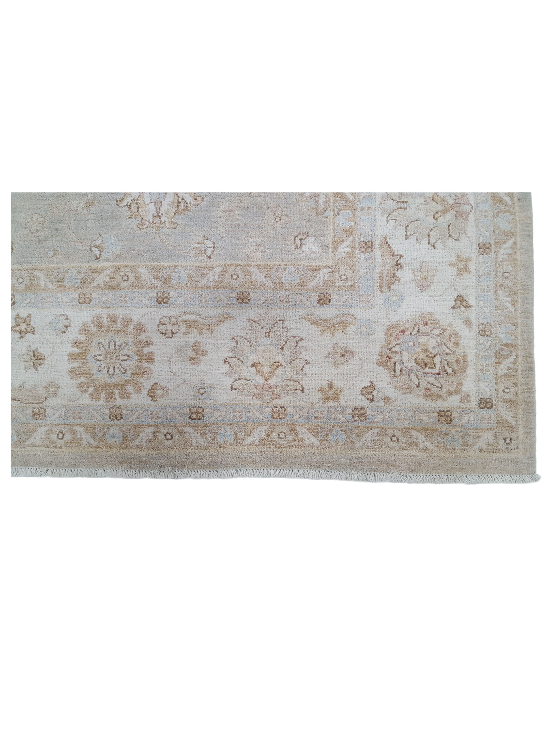 Ziegler Hand Knotted Lt.Blue 9x12 - Image 6 of 7