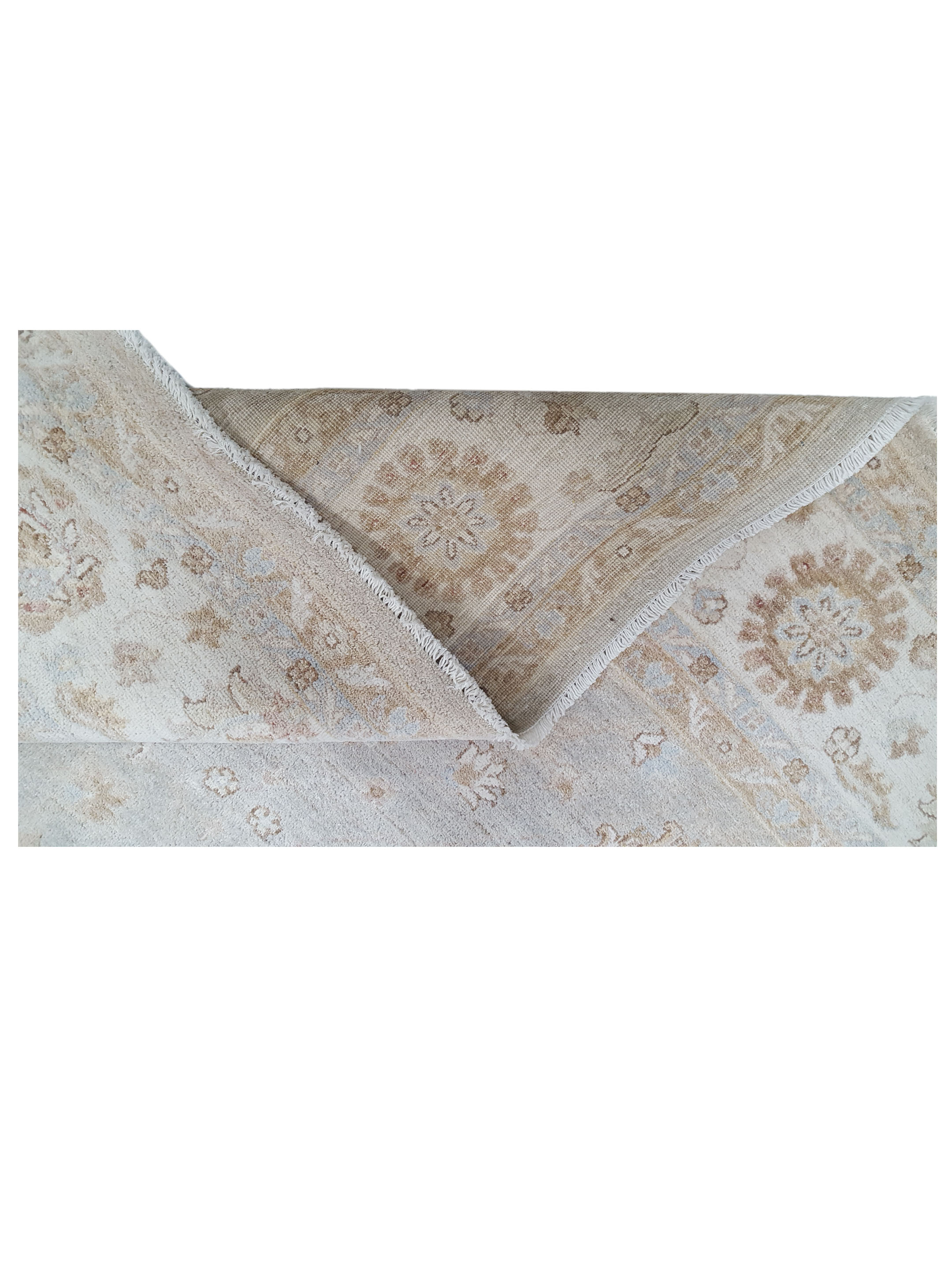Ziegler Hand Knotted Lt.Blue 9x12 - Image 7 of 7