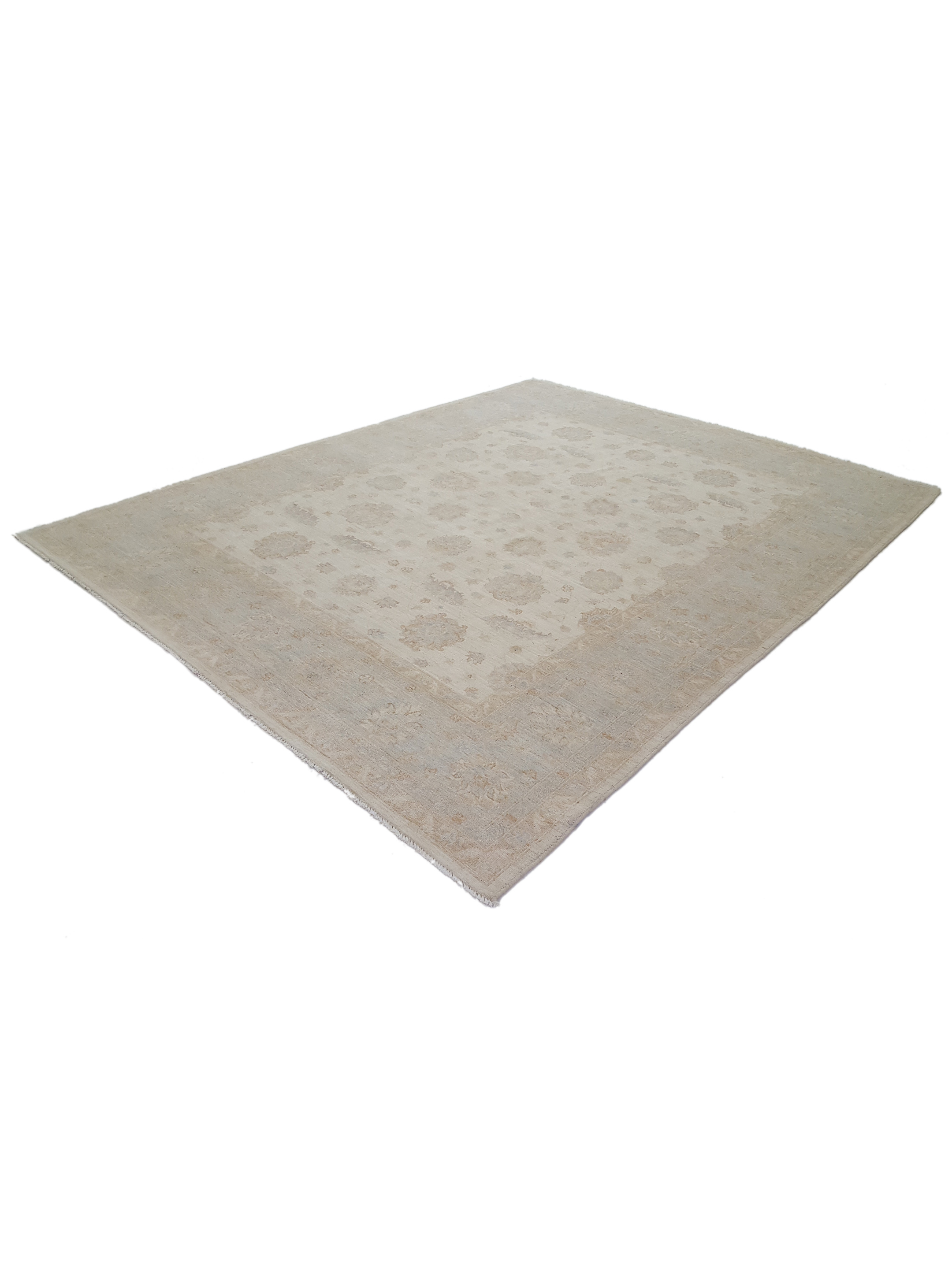 Ziegler Hand Knotted Ivory 8x10 - Image 5 of 6