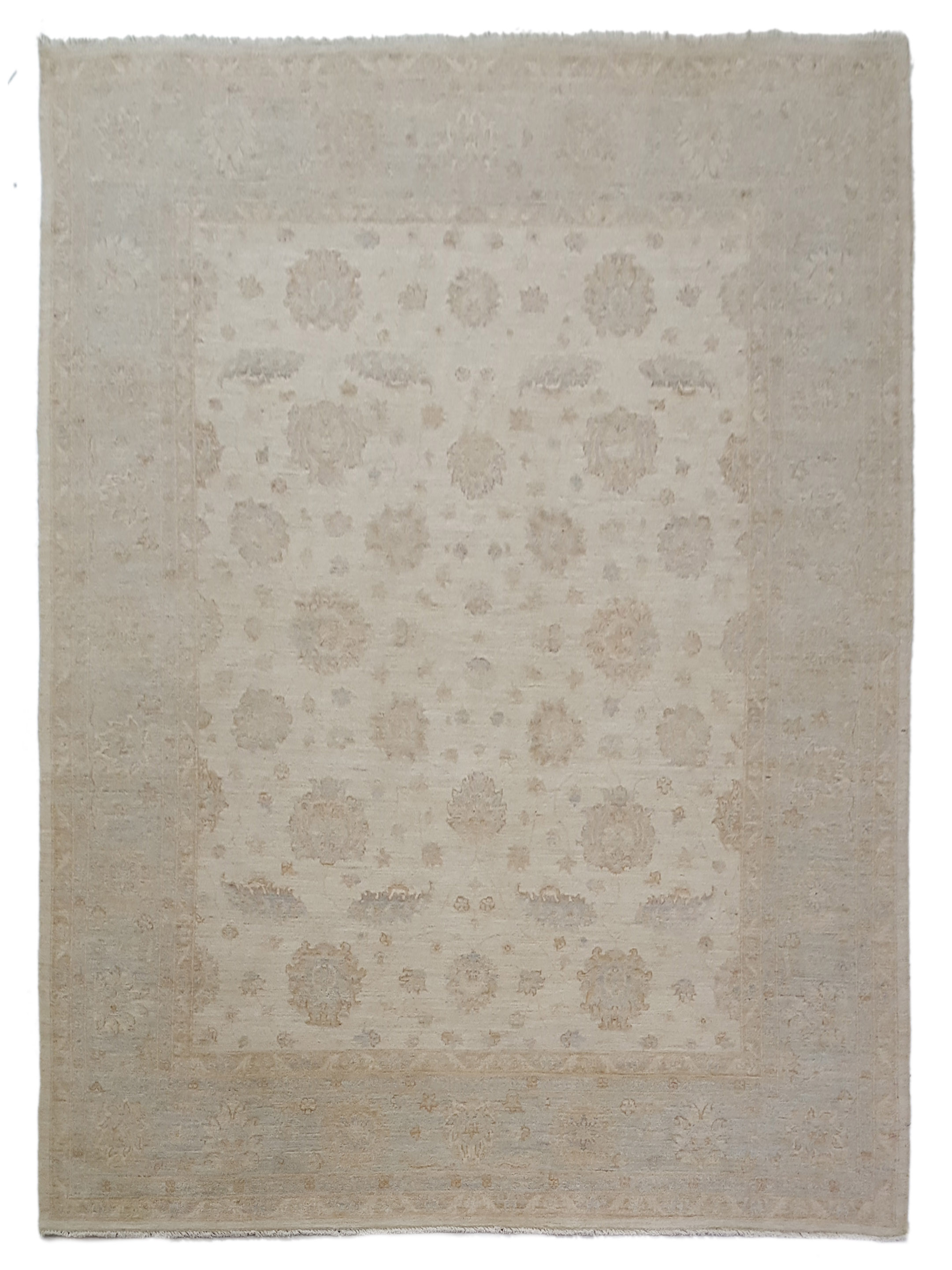 Ziegler Hand Knotted Ivory 8x10