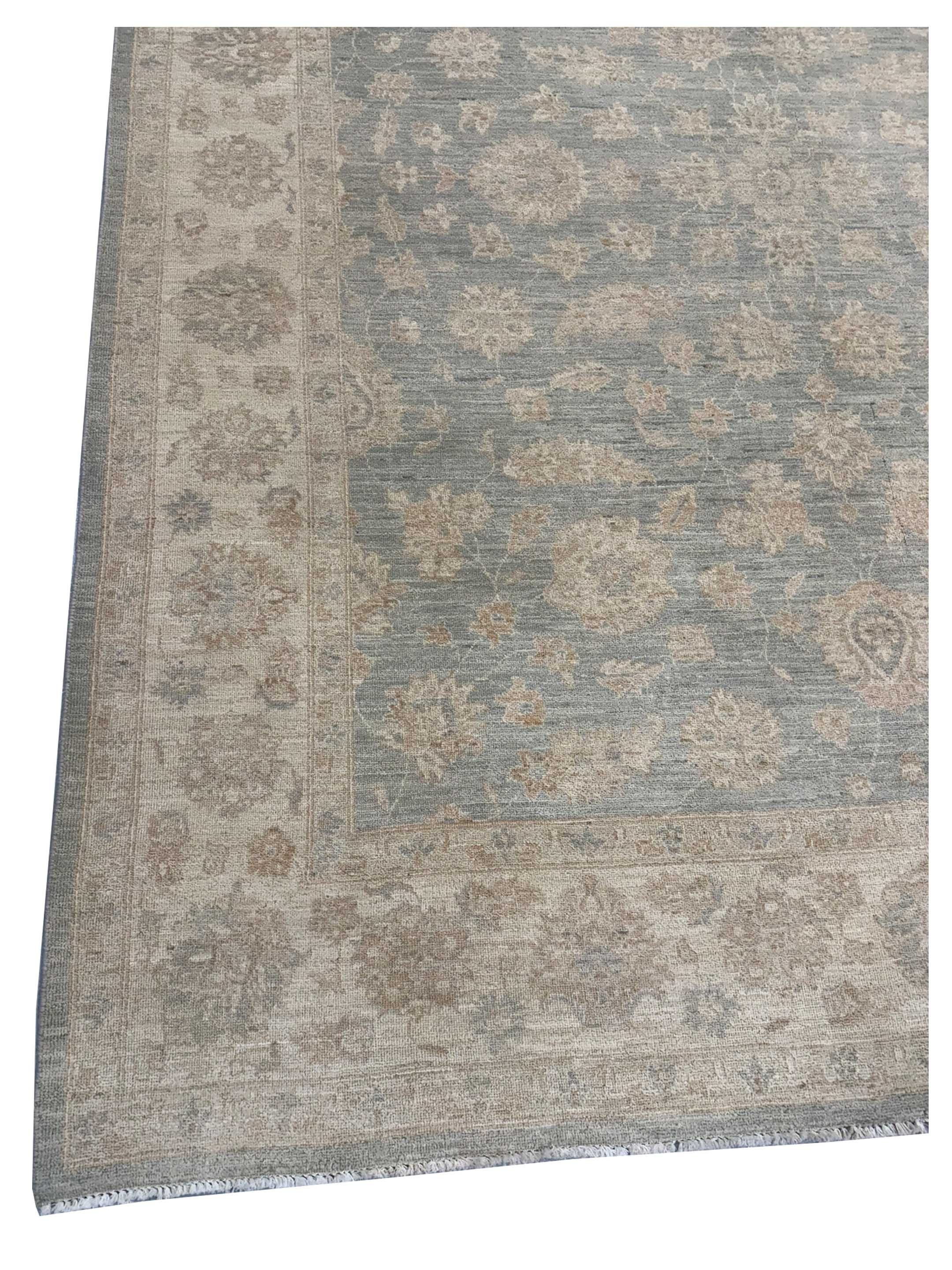 Ziegler Hand Knotted Lt.Blue 8x10 - Image 3 of 9