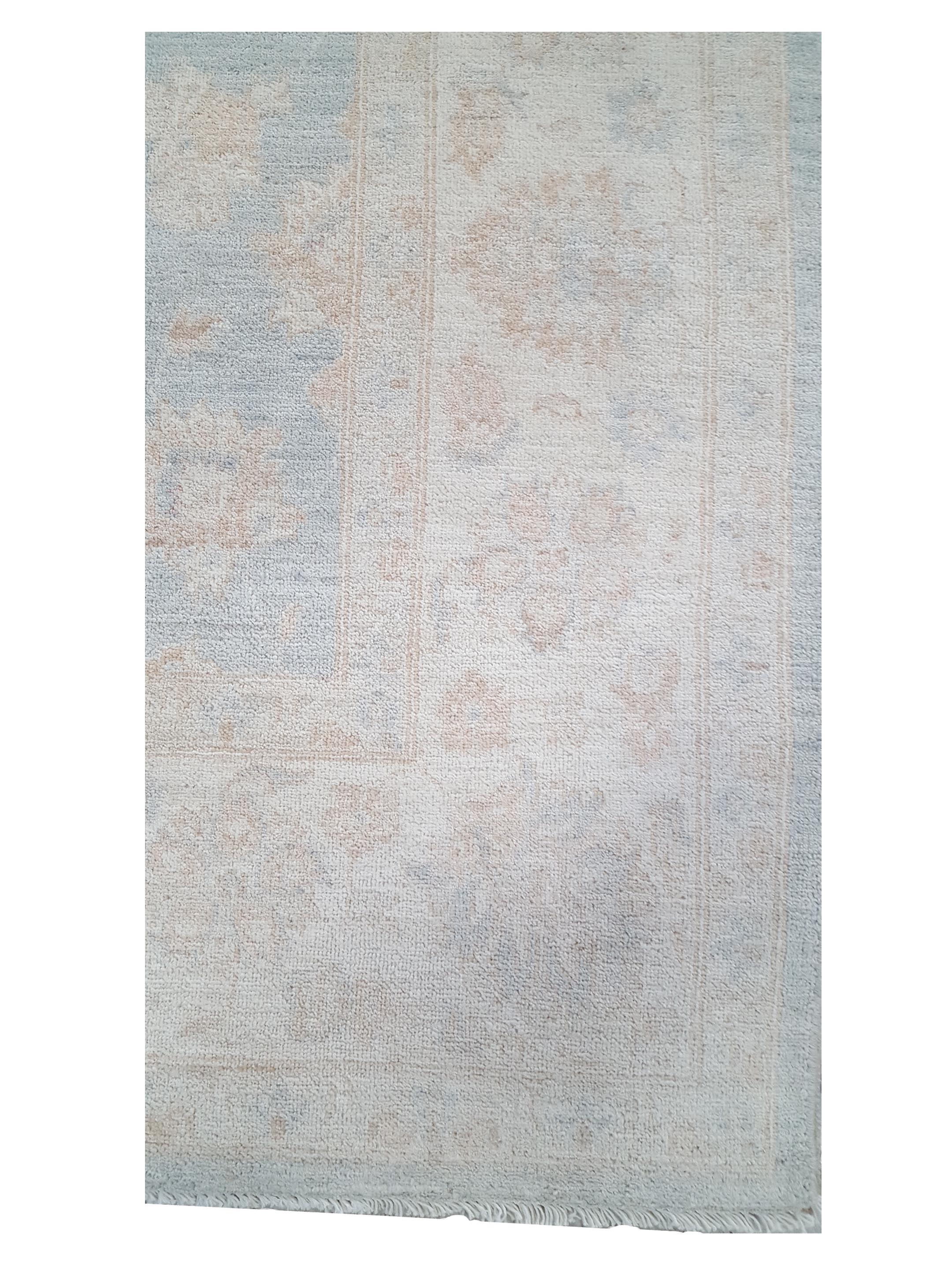Ziegler Hand Knotted Lt.Blue 8x10 - Image 7 of 9