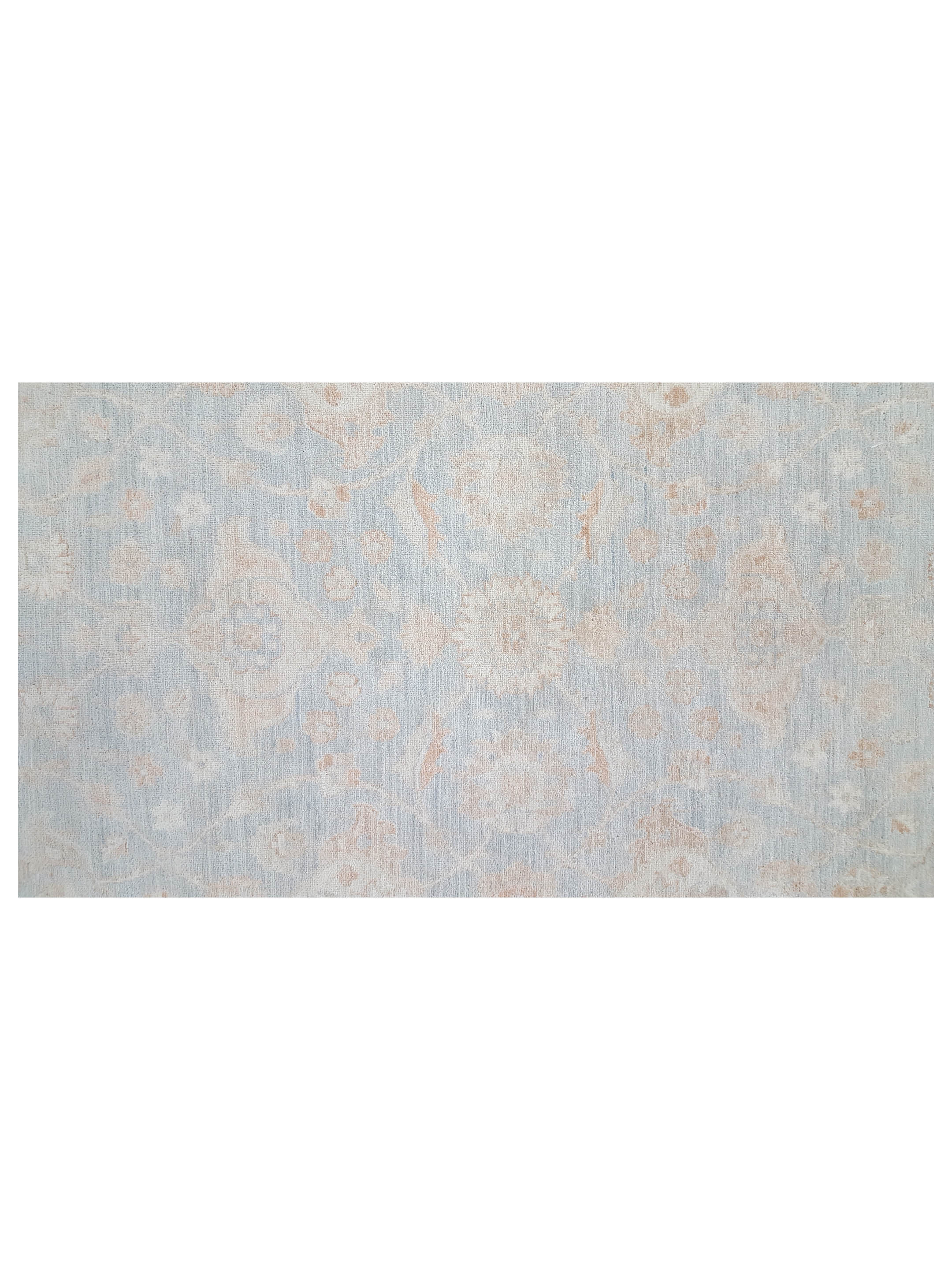 Ziegler Hand Knotted Lt.Blue 9x12 - Image 3 of 6