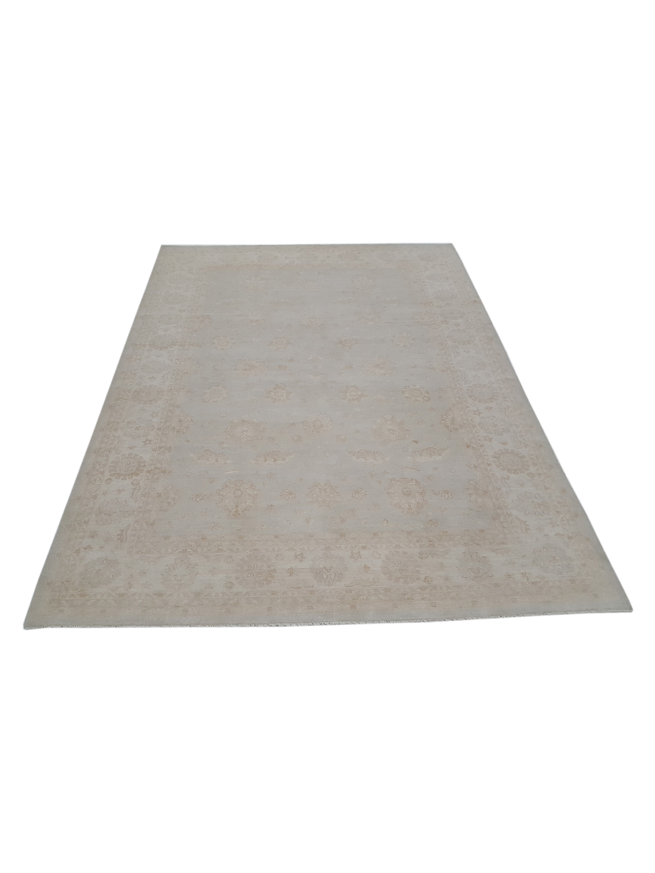 Ziegler Hand Knotted Teal 10x14 - Image 2 of 9